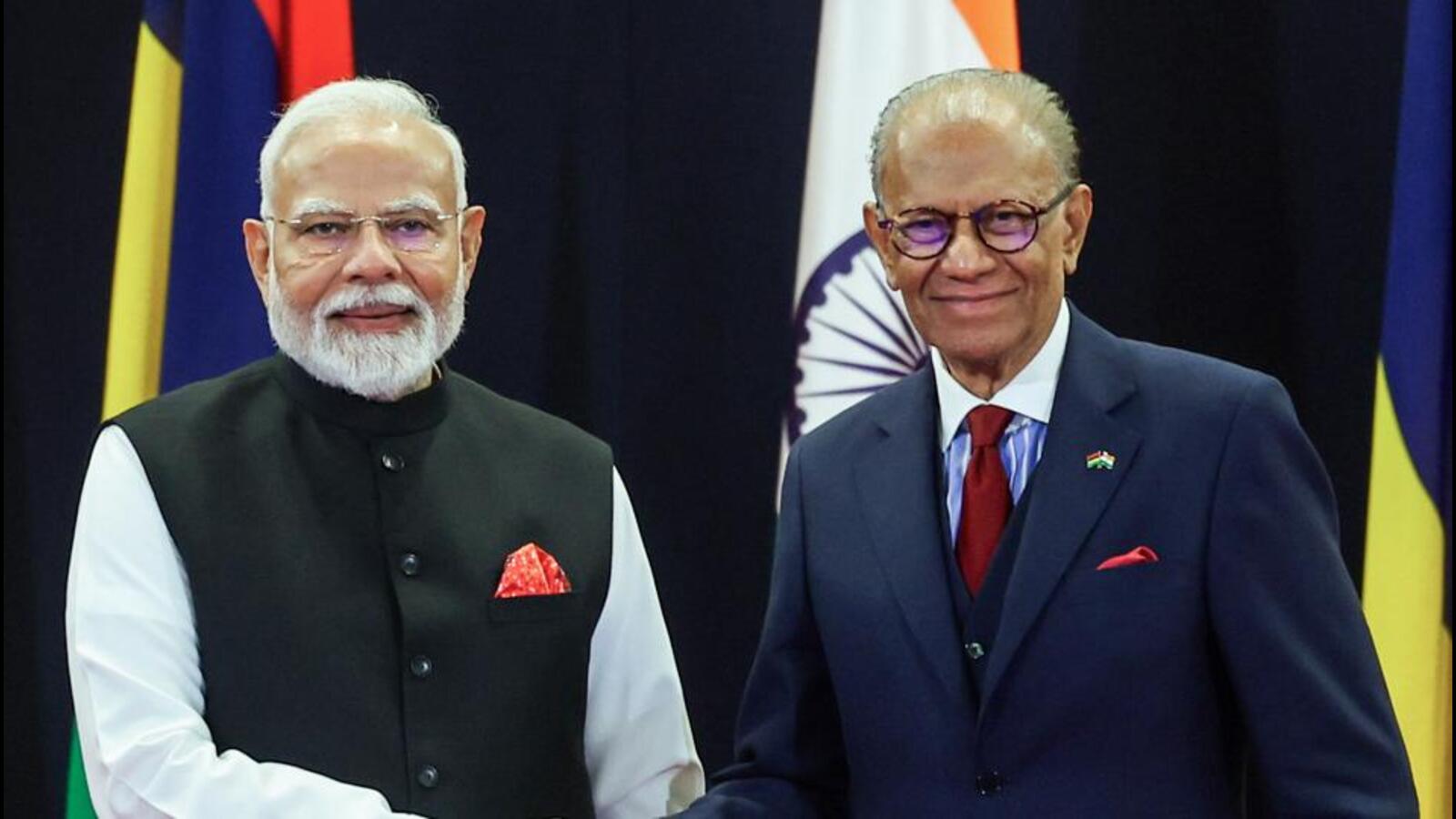 India, Mauritius ink pacts on trade and security, Modi unveils MAHASAGAR vision
