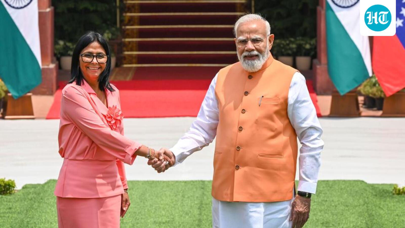 PM Modi, Venezuela’s Rodríguez discuss energy ties
