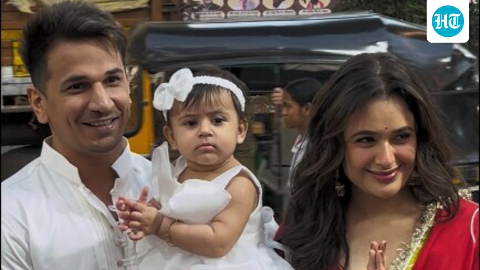 Prince Narula and Yuvika Chaudhary introduce daughter Ikleen to the world by revealing her face on Gurupurab