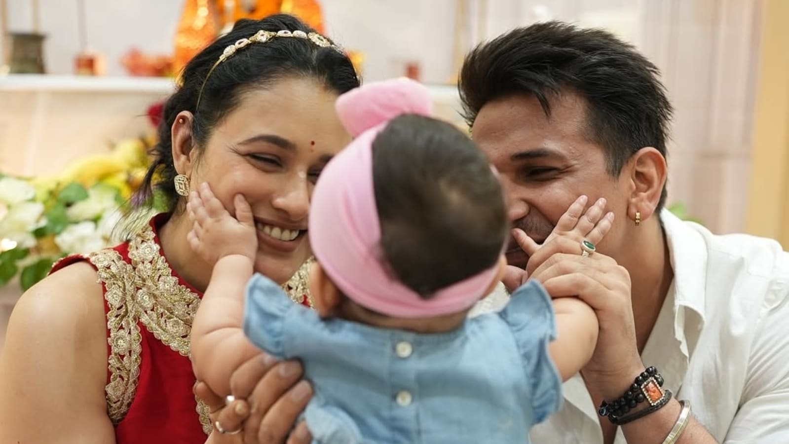 Prince Narula shares aw-dorable anniversary post for Yuvika Chaudhary with daughter Ekleen: ‘You are my right choice’