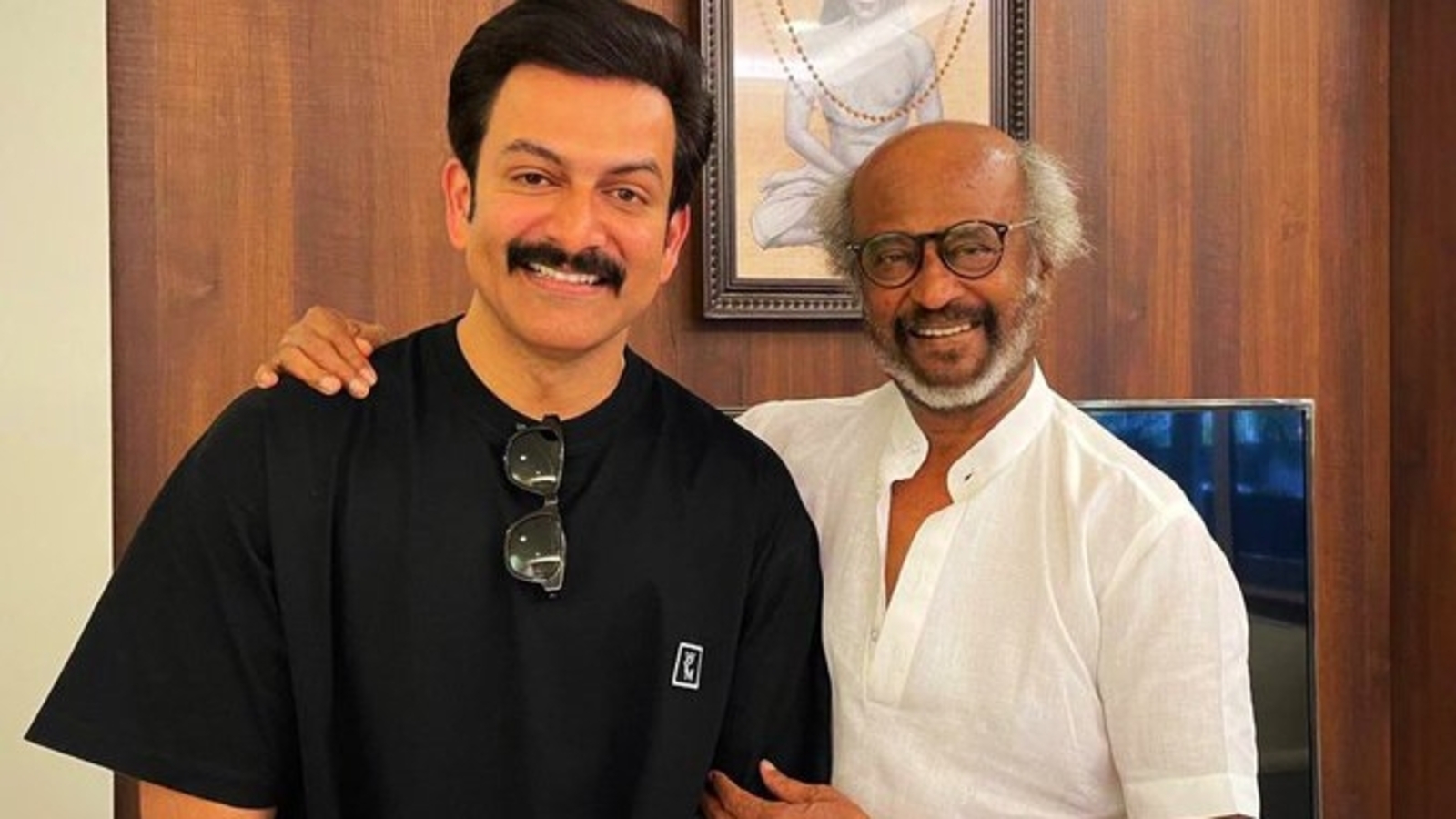 Prithviraj Sukumaran shares ‘fanboy’ moment with ‘OG Superstar’ Rajinikanth: ‘Meant the world’