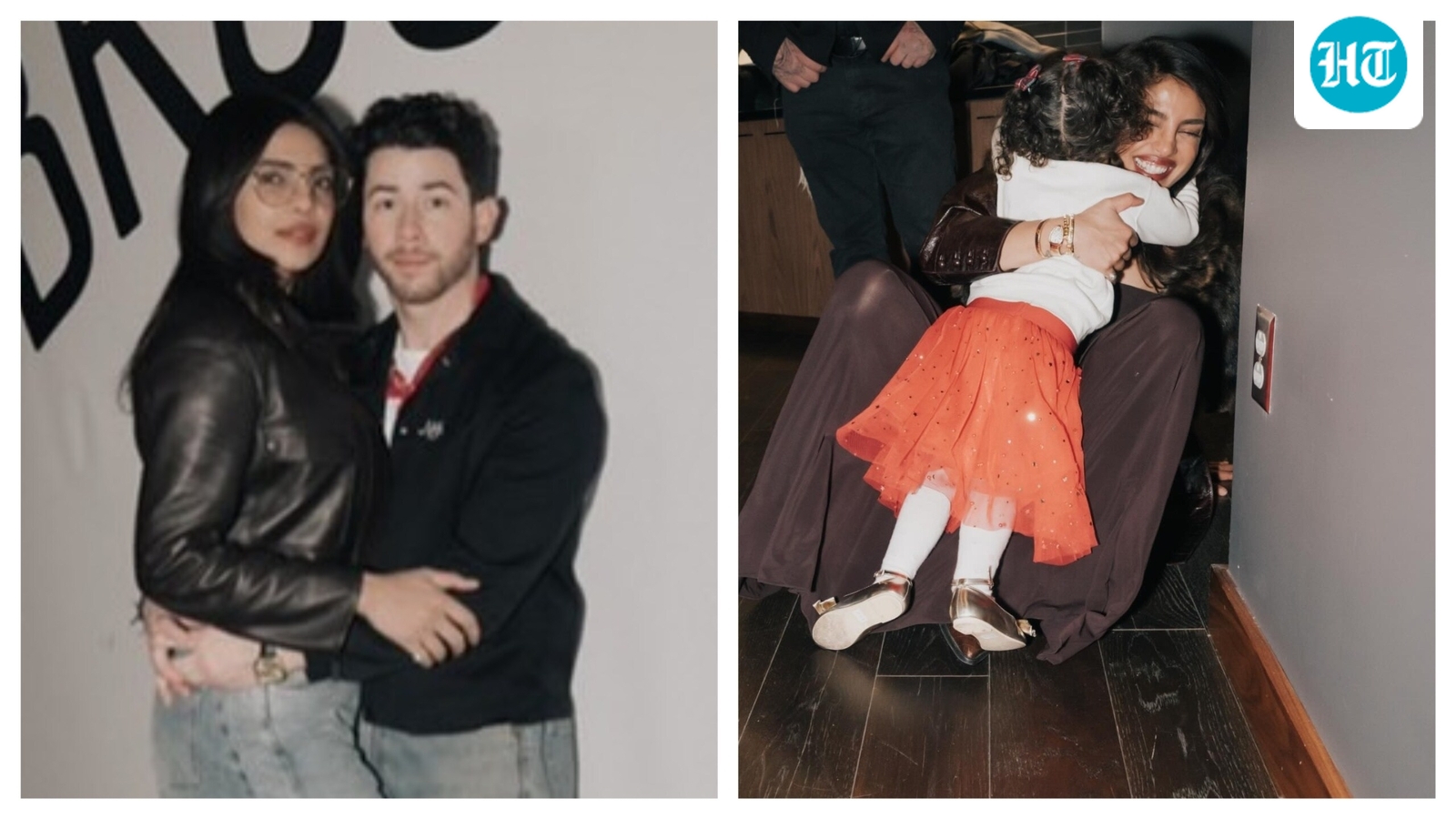 Priyanka Chopra hugs daughter Malti as she celebrates wrap of Nick Jonas’ North America tour in New York. See pics