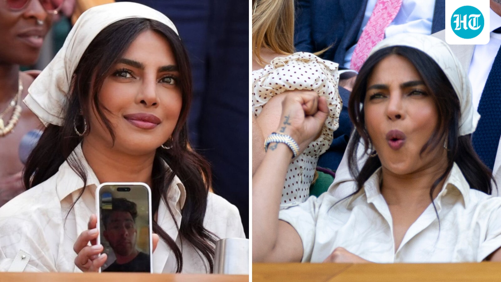 Priyanka Chopra can barely keep calm as she attends Wimbledon from Royal Box, gets Nick Jonas to join her virtually
