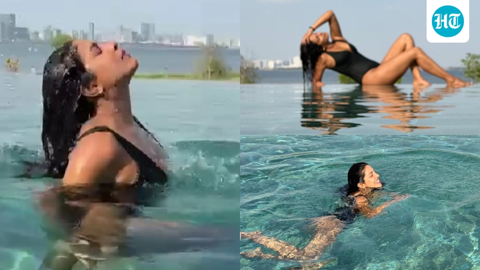 Priyanka Chopra gives ‘Exotic vibes' in bikini-clad pool pictures; fans go gaga over her ‘perfect’ mermaid hair flip
