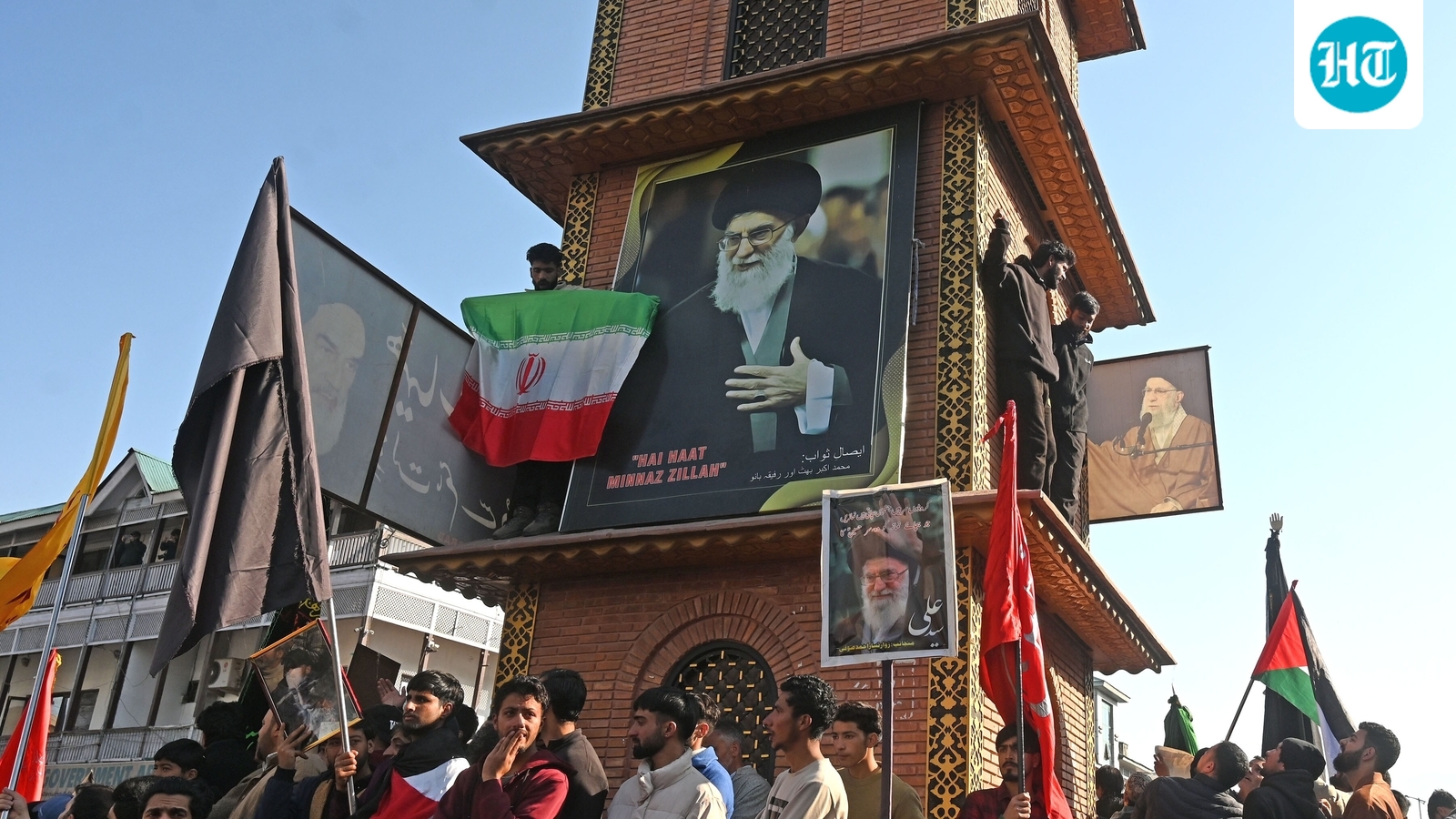 Protests in Kashmir, Lucknow, Bhopal, and Hyderabad over Khamenei's killing