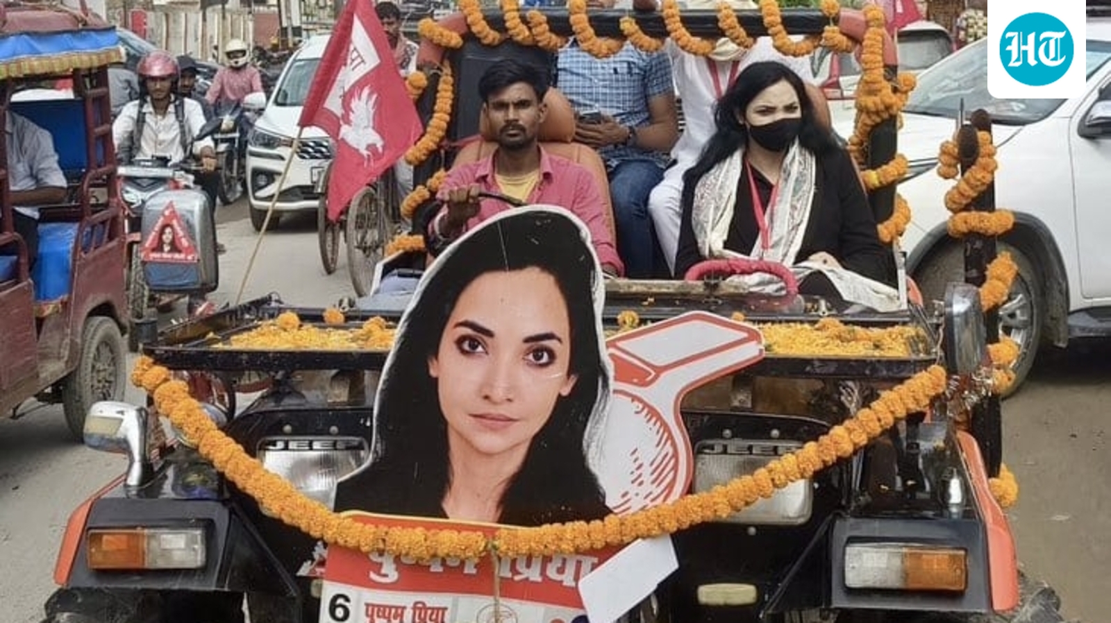 Pushpam Priya trails against BJP heavyweight Sanjay Saraogi in Darbhanga showdown