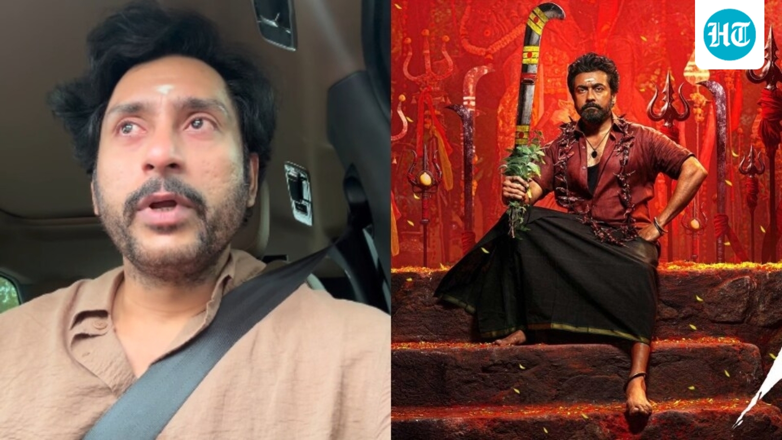 Emotional RJ Balaji breaks down, apologises to fans for Karuppu release delay; ‘manifests’ evening shows for Suriya film