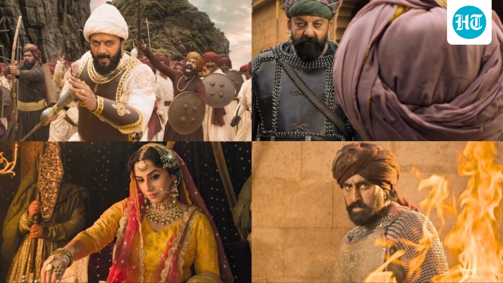 Raja Shivaji teaser: Riteish Deshmukh and Abhishek Bachchan fight against Sanjay Dutt, Vidya Balan makes her mark. Watch