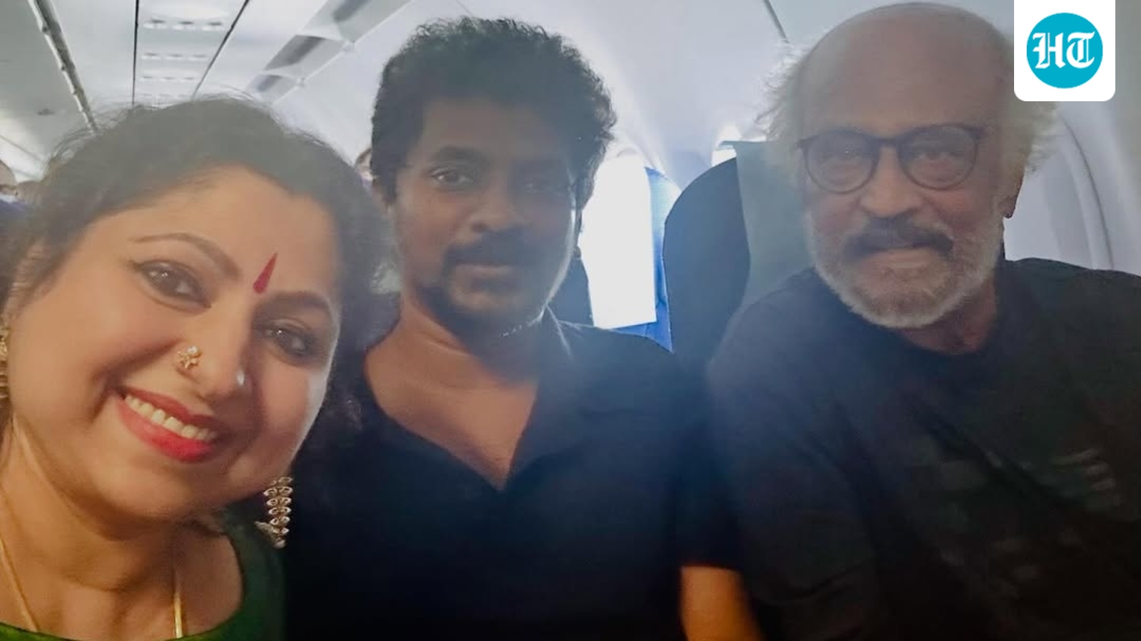 Binni Krishnakumar bumps into Rajinikanth, Nelson Dilipkumar as they head to Kochi to shoot Jailer 2