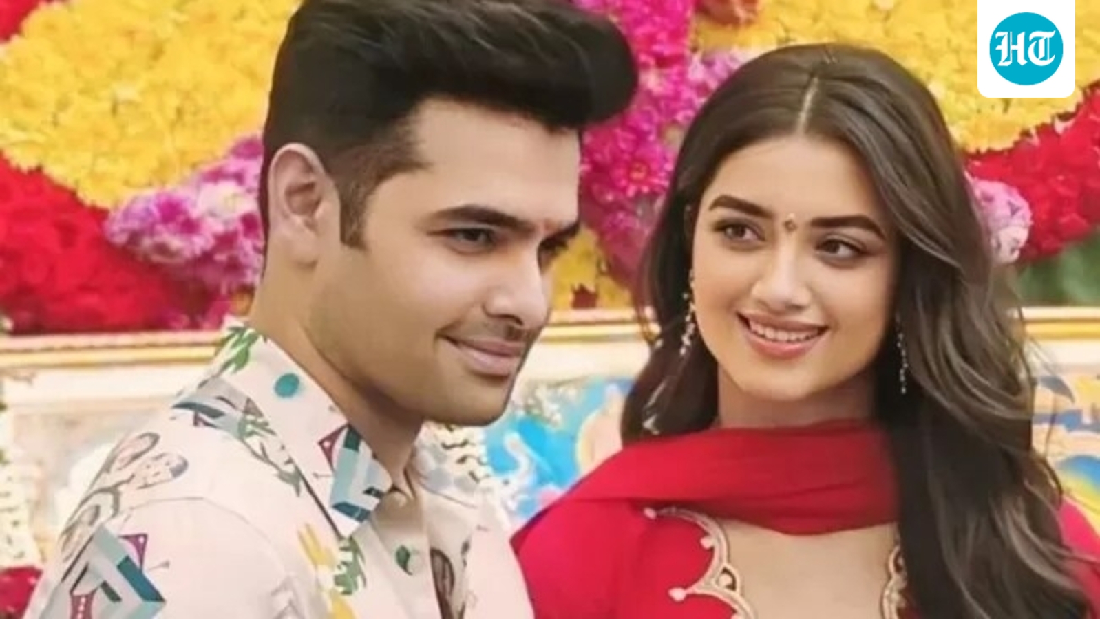 Bhagyashri Borse makes Ram Pothineni blush as she calls him ‘king of hearts’; fans say ‘love is in the air’. Watch