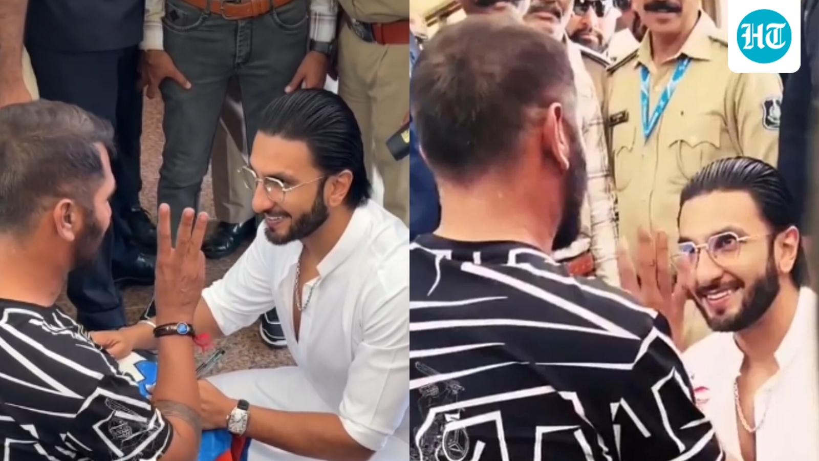 Ranveer Singh spends time with wheelchair cricketer Bhima Khunti, earns praise: ‘Being a good human makes you real star’