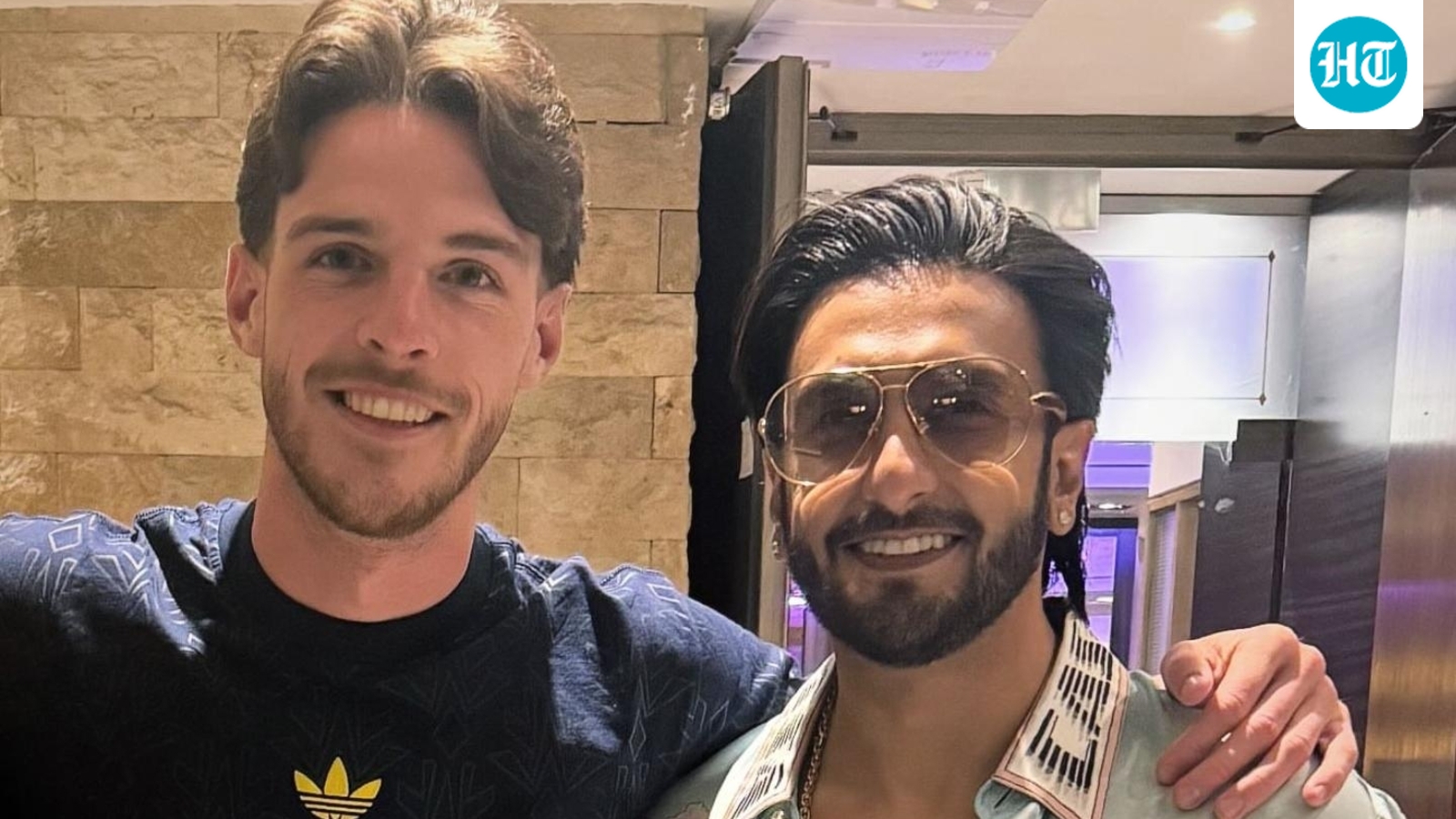 Ranveer Singh spends time in Budapest amid growing Don 3 row, meets football star Declan Rice
