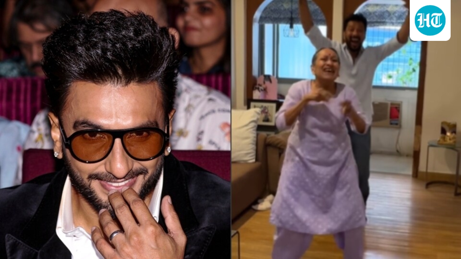 Ranveer Singh showers love as Rupali Ganguly's mom dances to Dhurandhar song; Palash Muchhal calls her ‘rockstar’