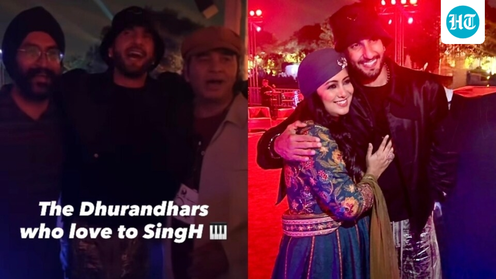 Ranveer Singh sings Dooba Dooba with Mohit Chauhan at Anant Ambani's birthday; Harshdeep Kaur in awe of Dhurandhar star