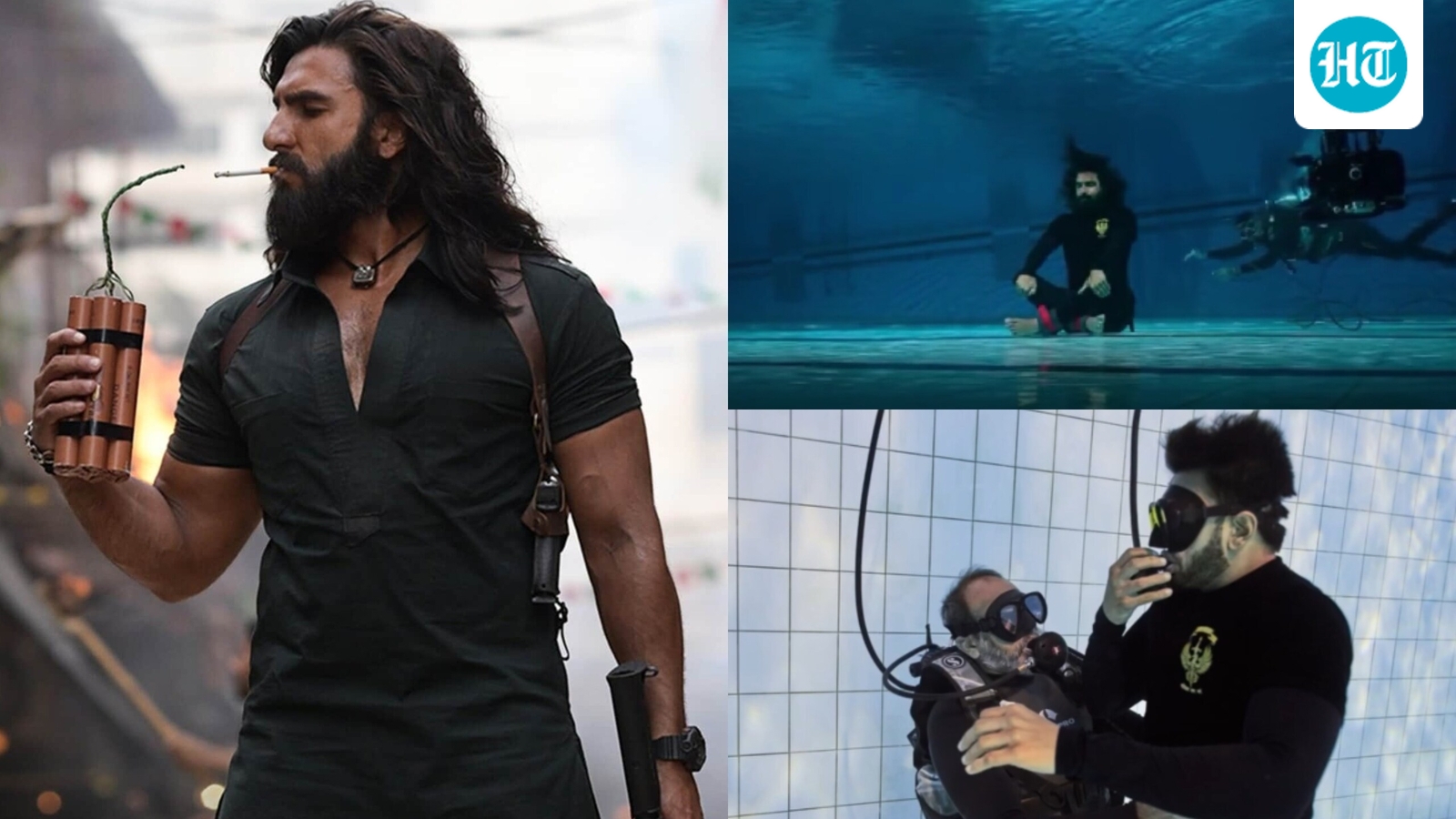 Ranveer Singh impresses fans with his dedication in underwater sequence BTS video from Dhurandhar 2: 'That's insane'