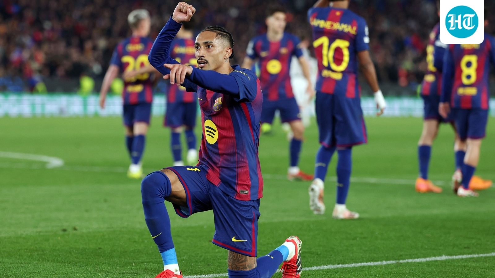 Barcelona’s Silent Force: Raphinha going level with Kylian Mbappe and Vinicius Jr, even raising the bar