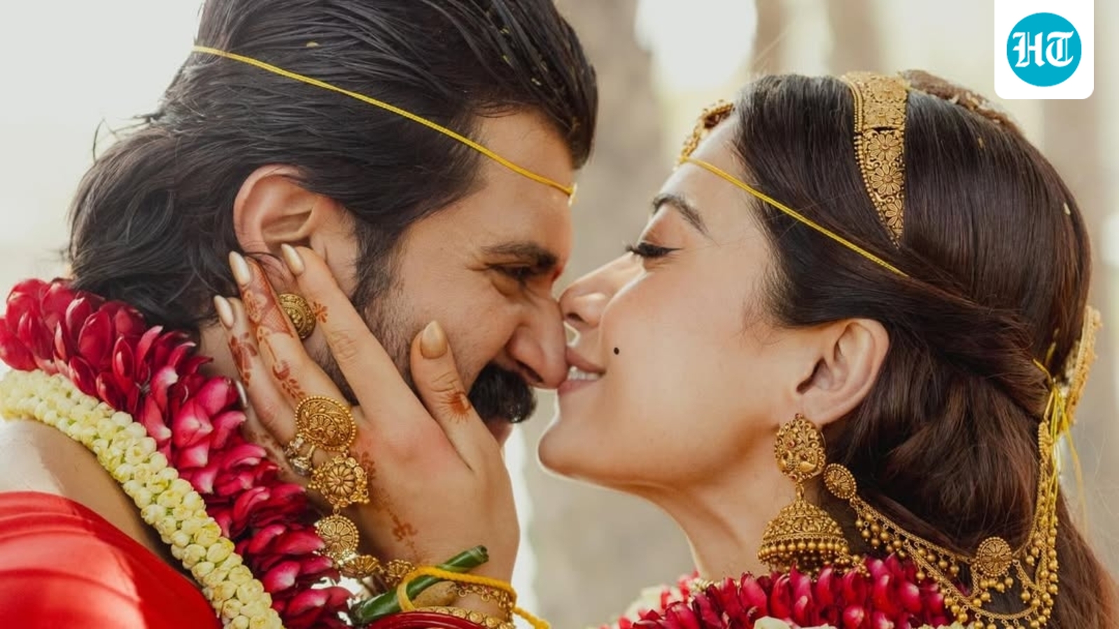 Rashmika Mandanna introduces 'husband' Vijay Deverakonda; shares first pics after wedding