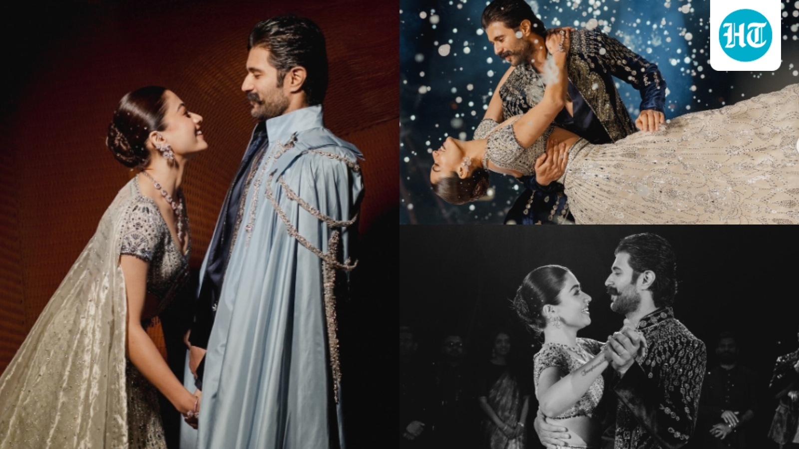 Rashmika Mandanna, Vijay Deverakonda give Bridgerton vibes in 1st pics from sangeet ceremony: ‘Night we danced as one’