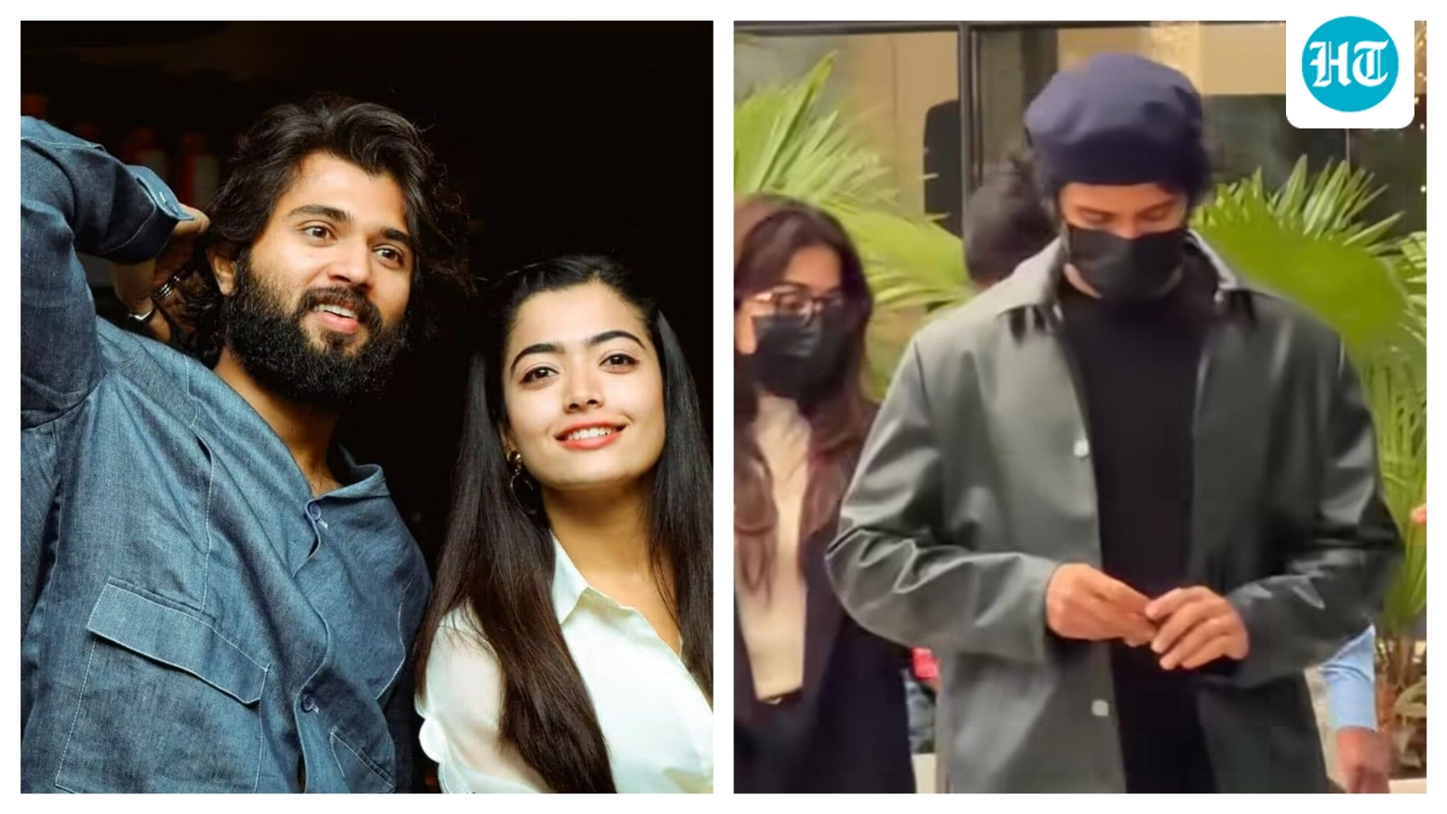 Ahead of wedding, Rashmika Mandanna, Vijay Deverakonda spotted returning to India together after Italy vacation