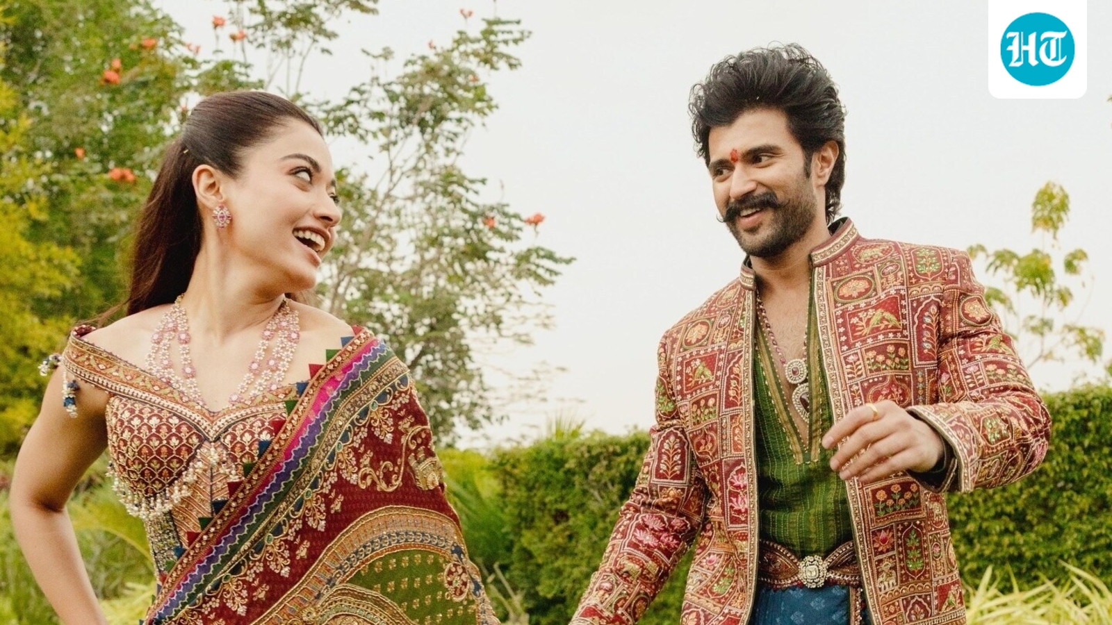 Rashmika Mandanna’s fans defend her as she gets slammed for using Goddess Lakshmi's image on her pre-wedding outfit