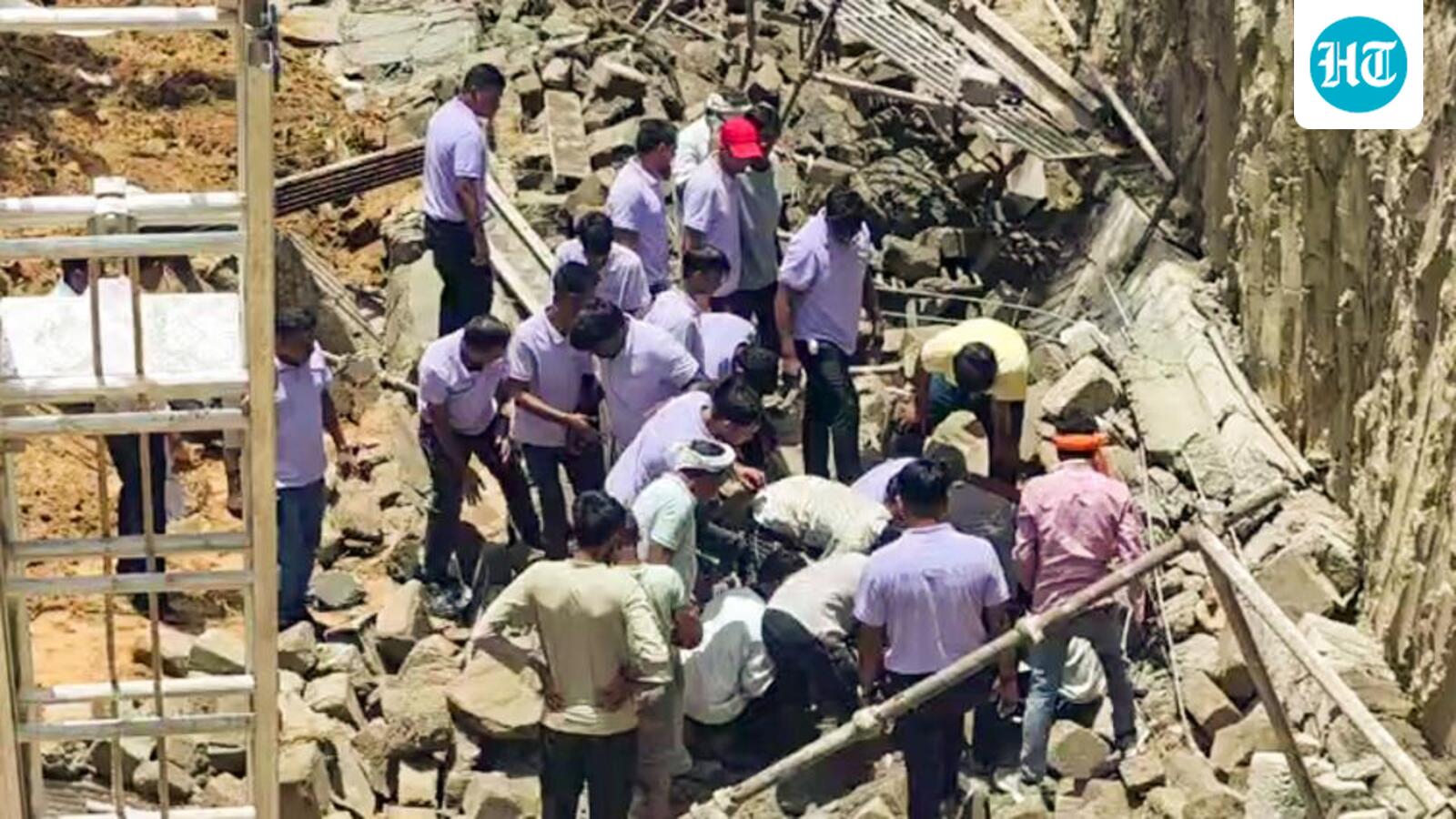 3 workers killed, 12 hurt as under-construction wall collapses in Jaipur
