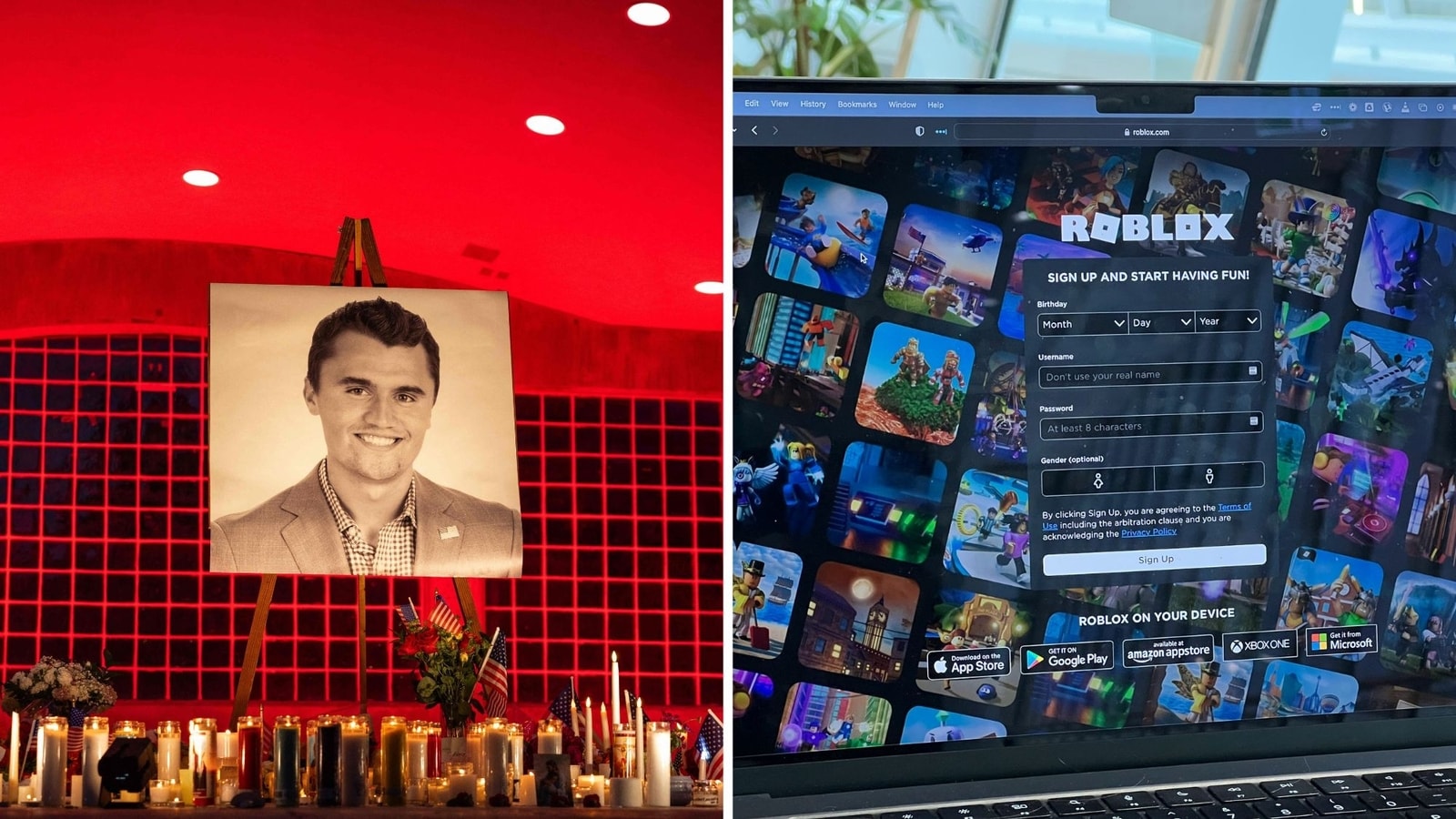 Roblox removes over 100 games referencing Charlie Kirk’s assassination in Utah