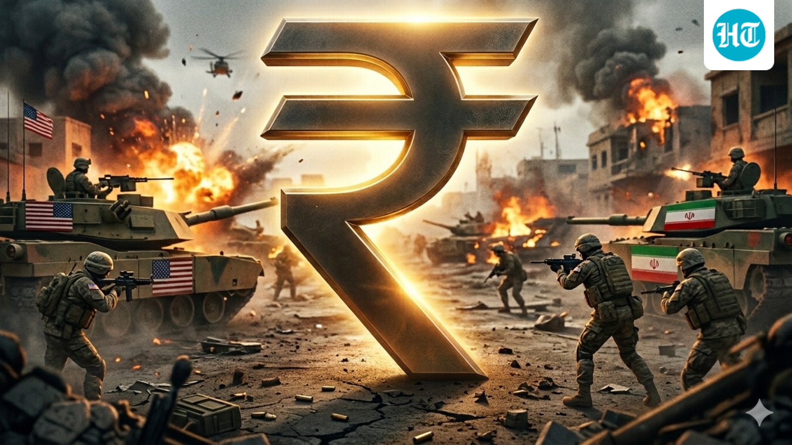 Why is the Indian rupee at record low today, and what's next amid Iran-US war