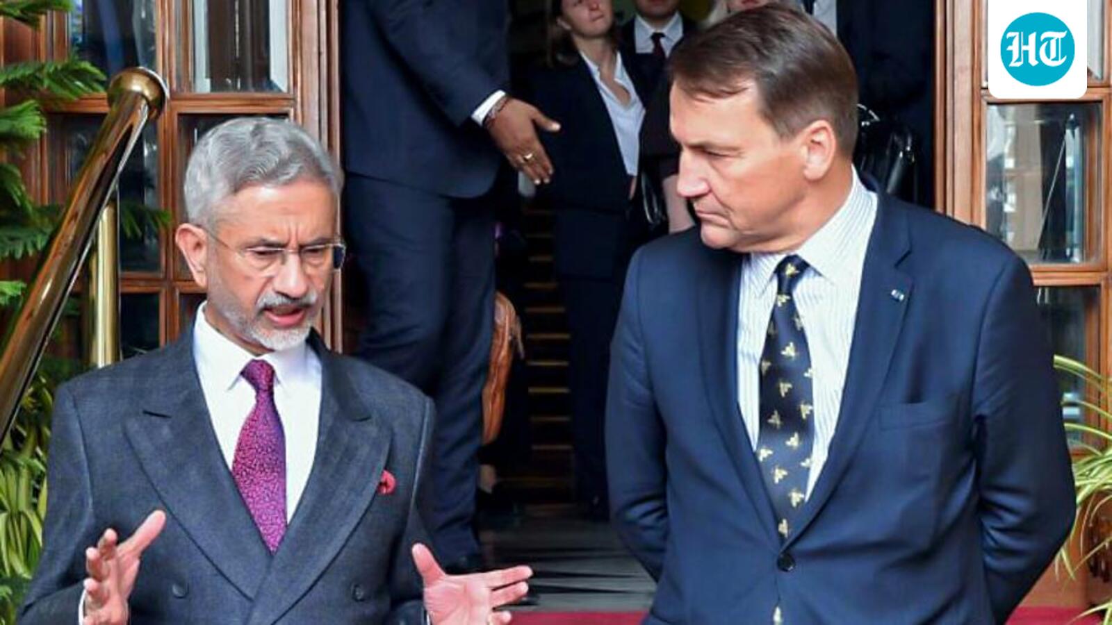 From Kyiv to Kashmir, Jaishankar delivers 2 blunt messages to Poland at meeting