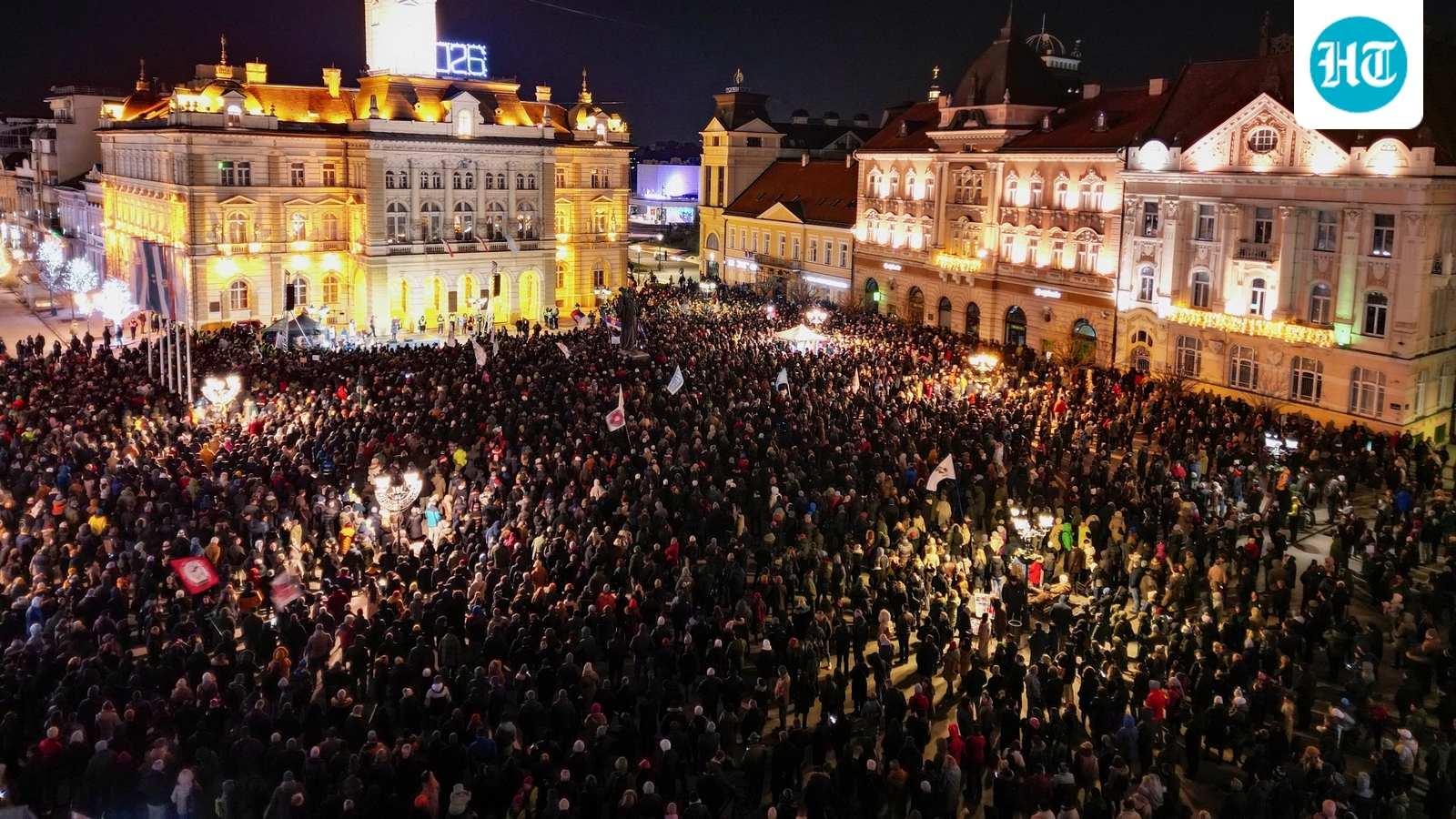 Thousands rally in Serbia as students vow to continue fight against corruption