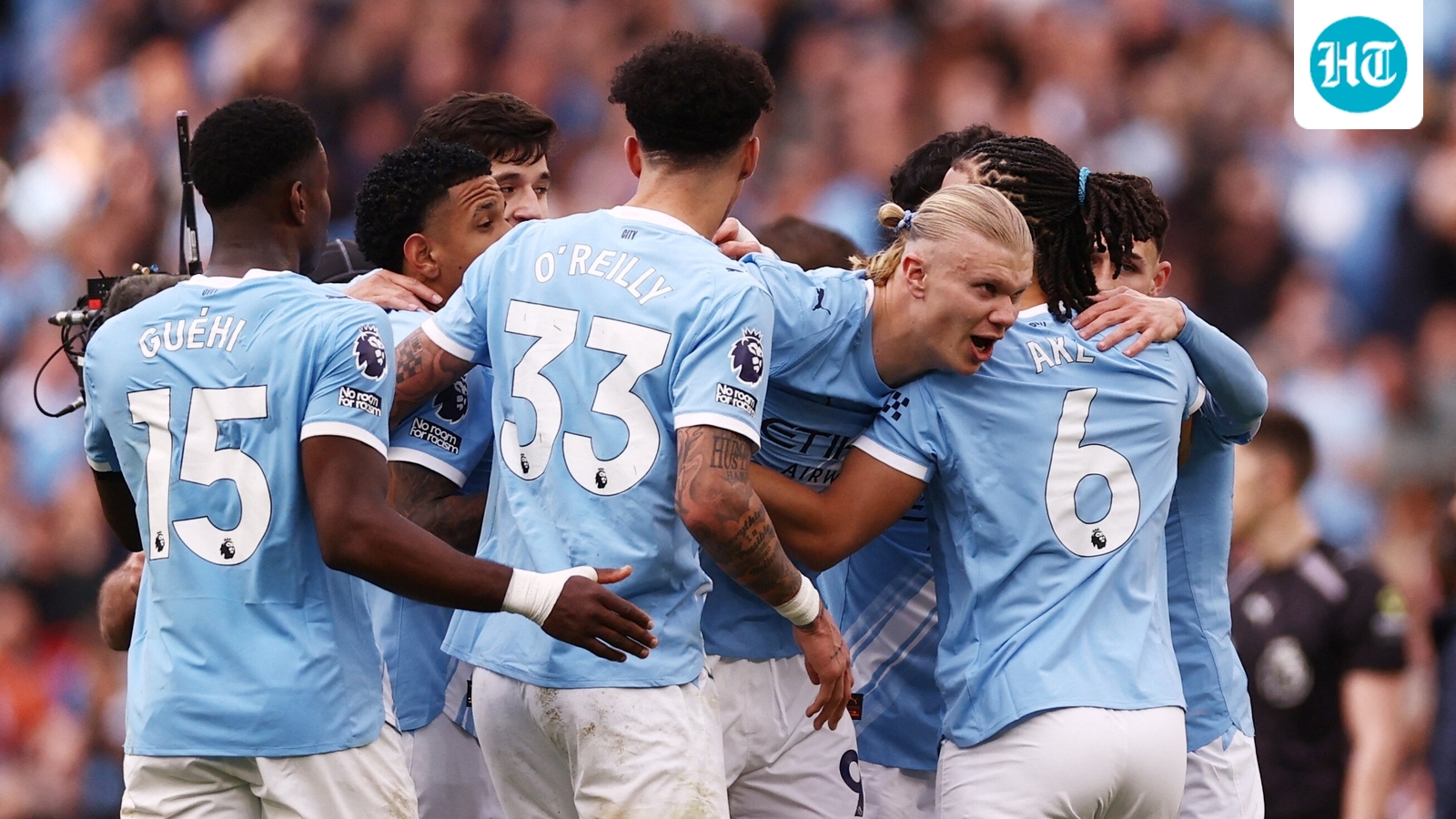 Erling Haaland strike dents Arsenal as Manchester City tighten grip in title race