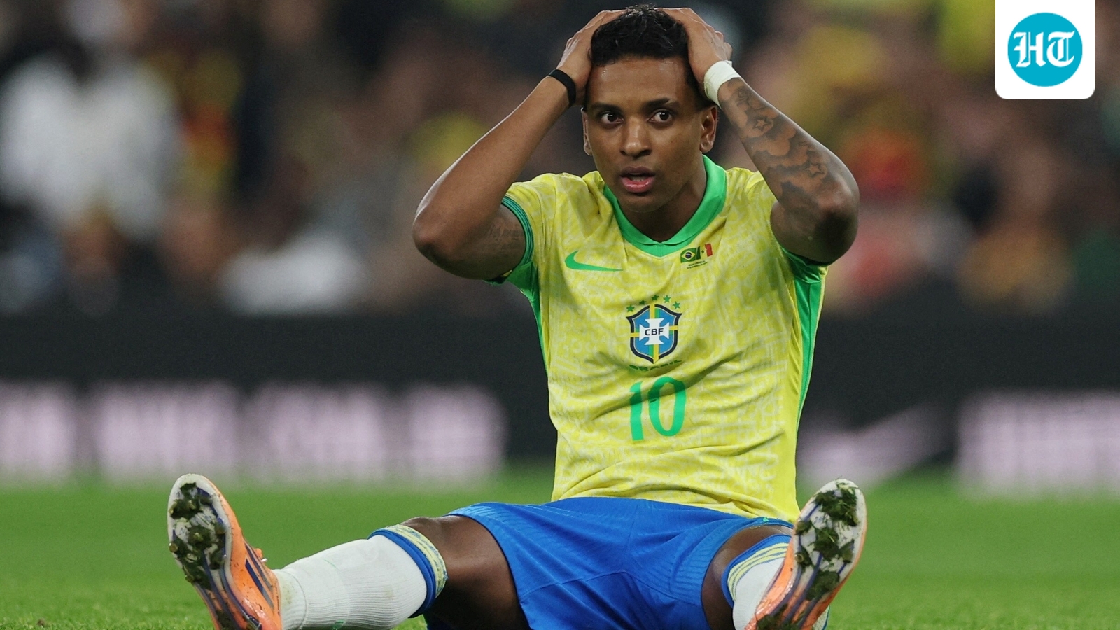 Real Madrid confirm Brazil winger Rodrygo has a torn ACL, ruling him out of FIFA World Cup