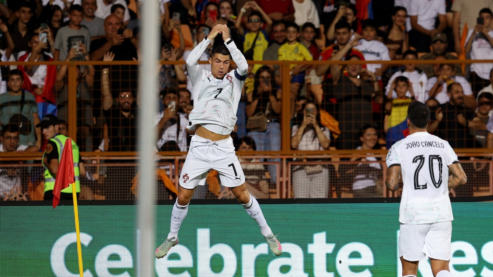 Cristiano Ronaldo moves past Lionel Messi with a wonder-goal for Portugal, international record well within sight