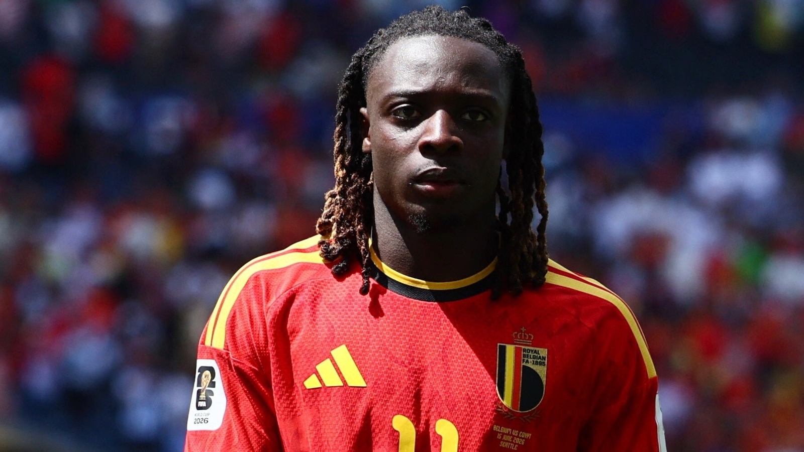 Why is Jeremy Doku not playing today in Belgium vs Iran World Cup game? Major health update on Manchester City star