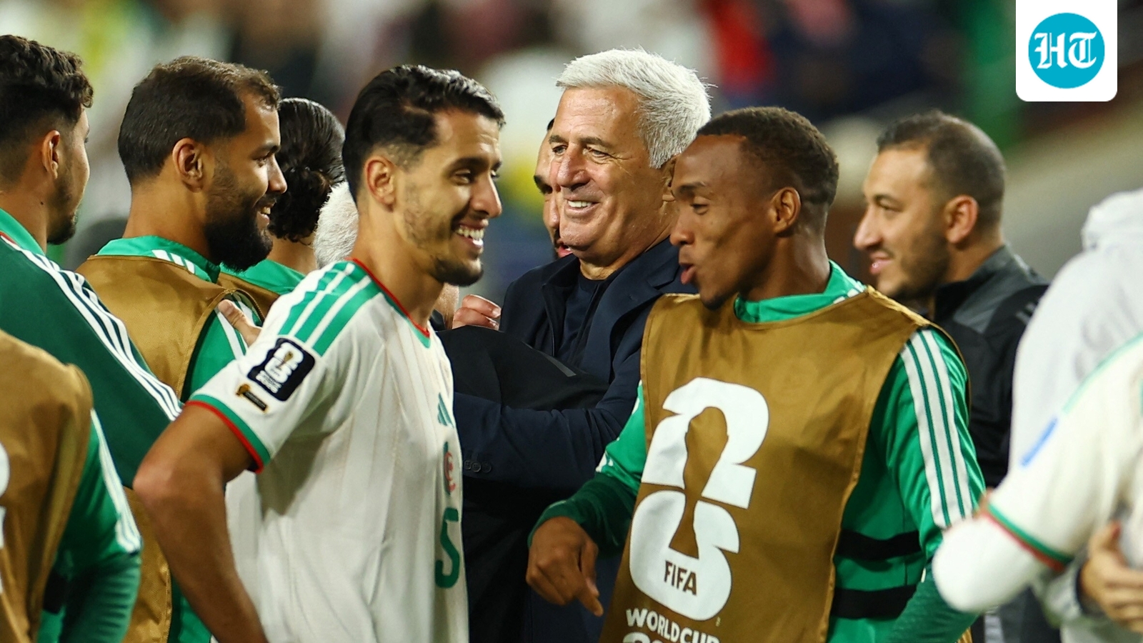 Algeria rallies past Jordan 2-1 for its first win at FIFA World Cup since 2014