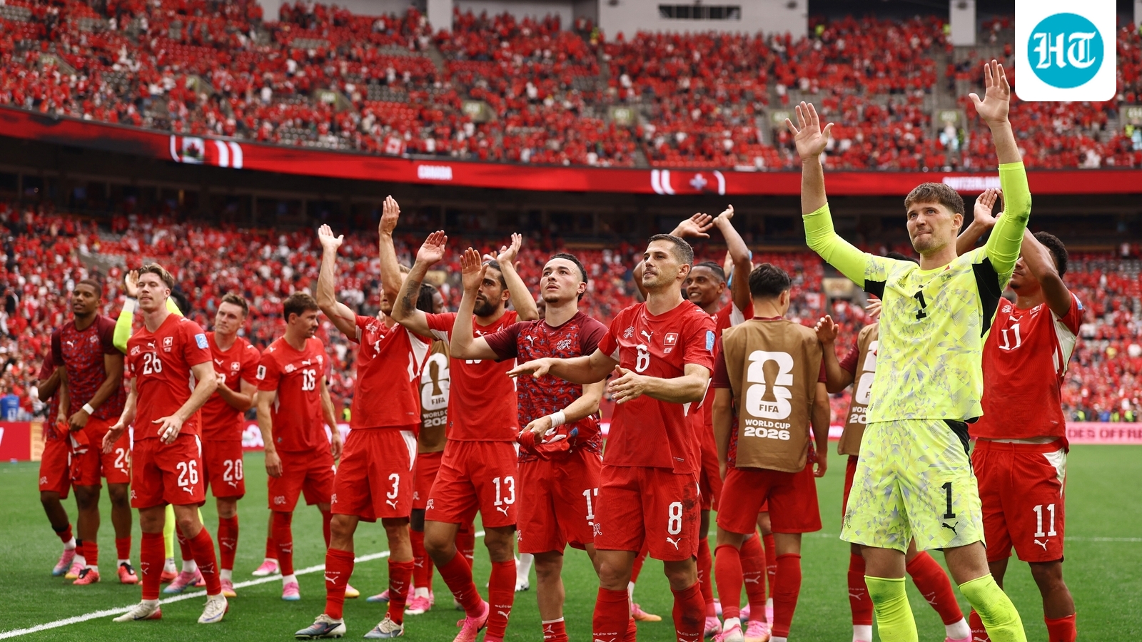 Switzerland steal top spot from Canada in Group B as Bosnia join them in Round Of 32
