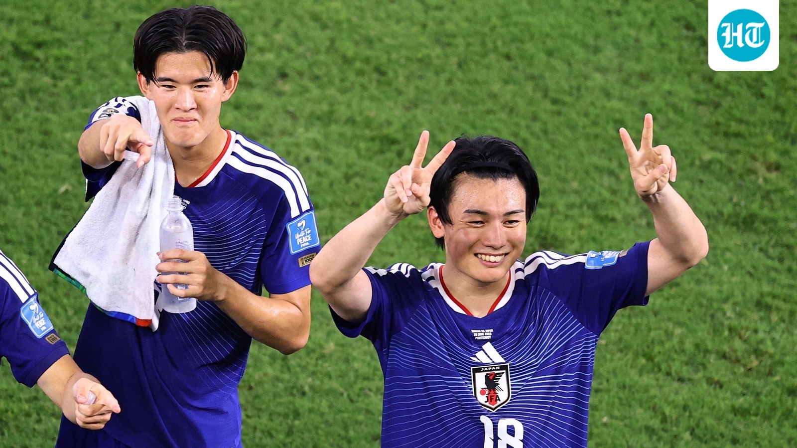 Japan's firepower comes to the fore as Ueda bags a double at World Cup; Tunisia out