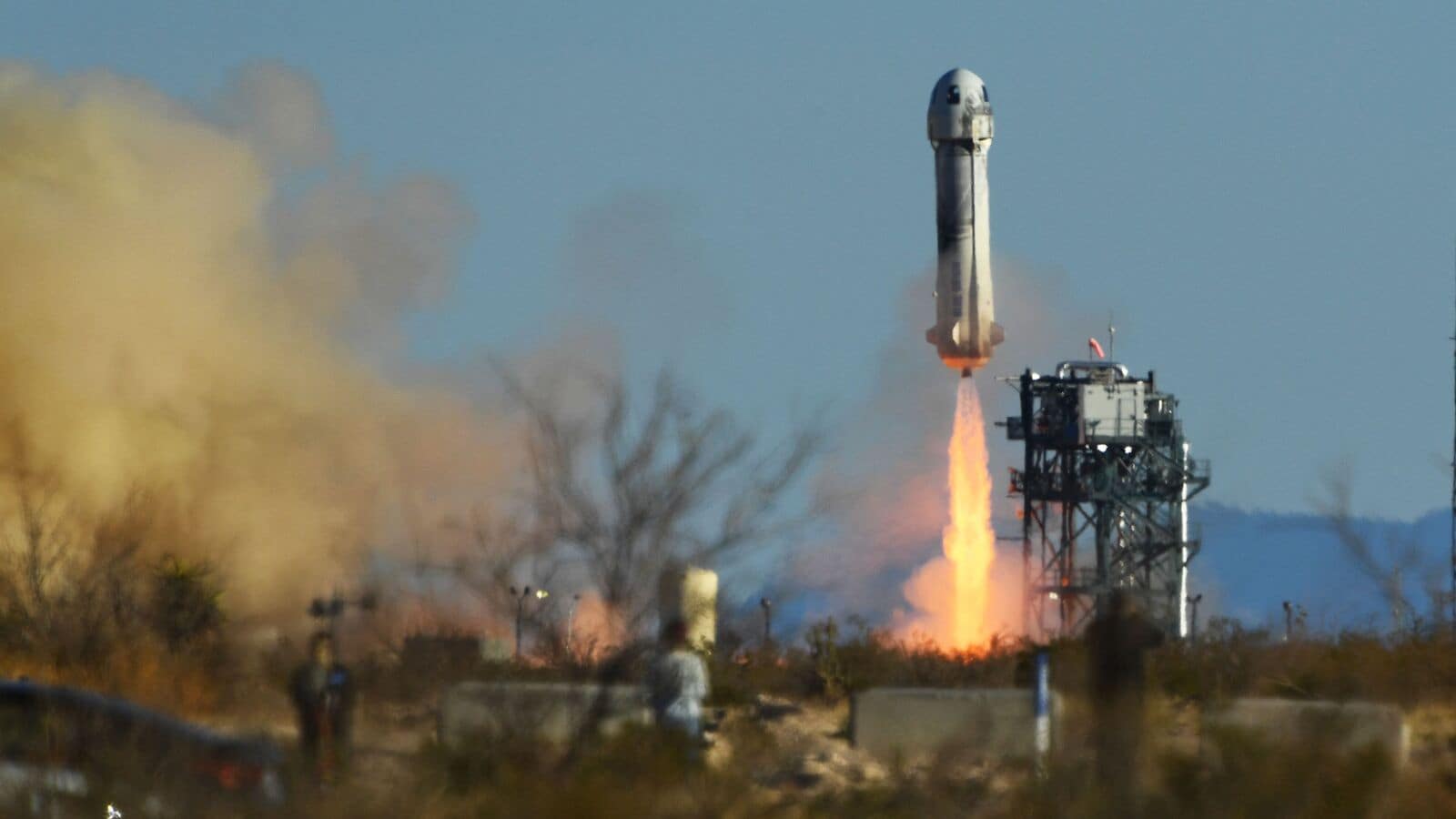 Jeff Bezos' Blue Origin launches 6 space tourists aboard NS-30 flight, Indian-origin Tushar Mehta among crew: Watch