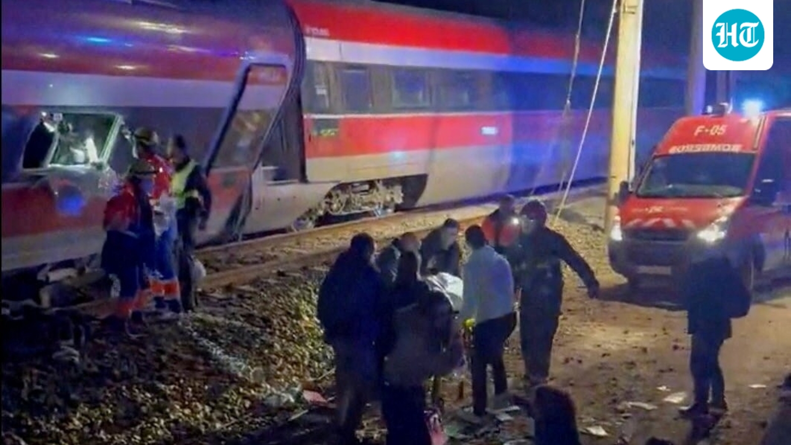 At least 5 killed, several injured after two high-speed train derail in Spain