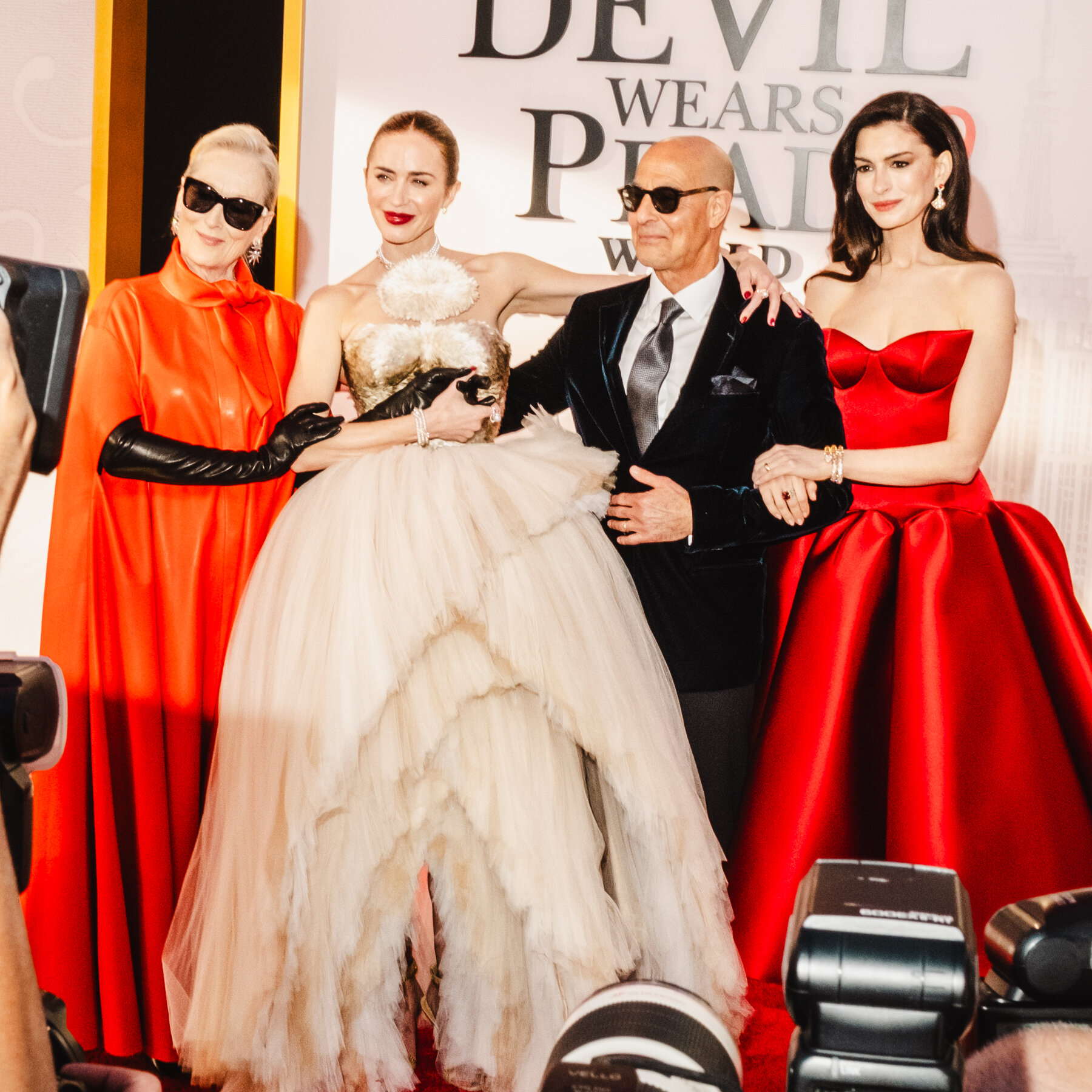 Meryl Streep, Anne Hathaway and More Red Carpet Looks from “The Devil Wears Prada 2”