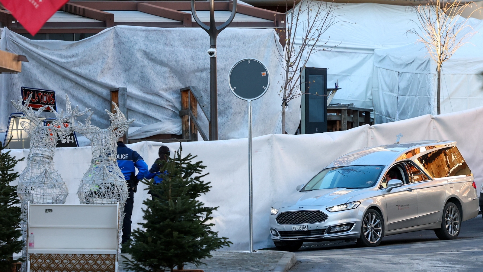 Around 40 dead, 115 injured in fire at a bar in Switzerland's ski resort town Crans-Montana