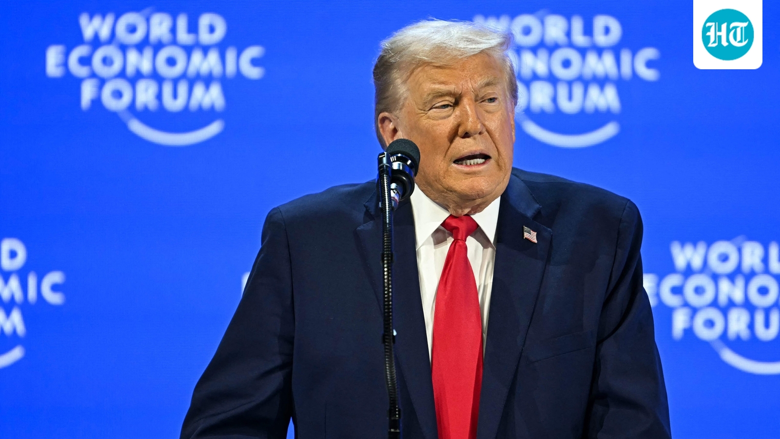 ‘Settled 8 wars, including India-Pakistan’: Donald Trump at Davos