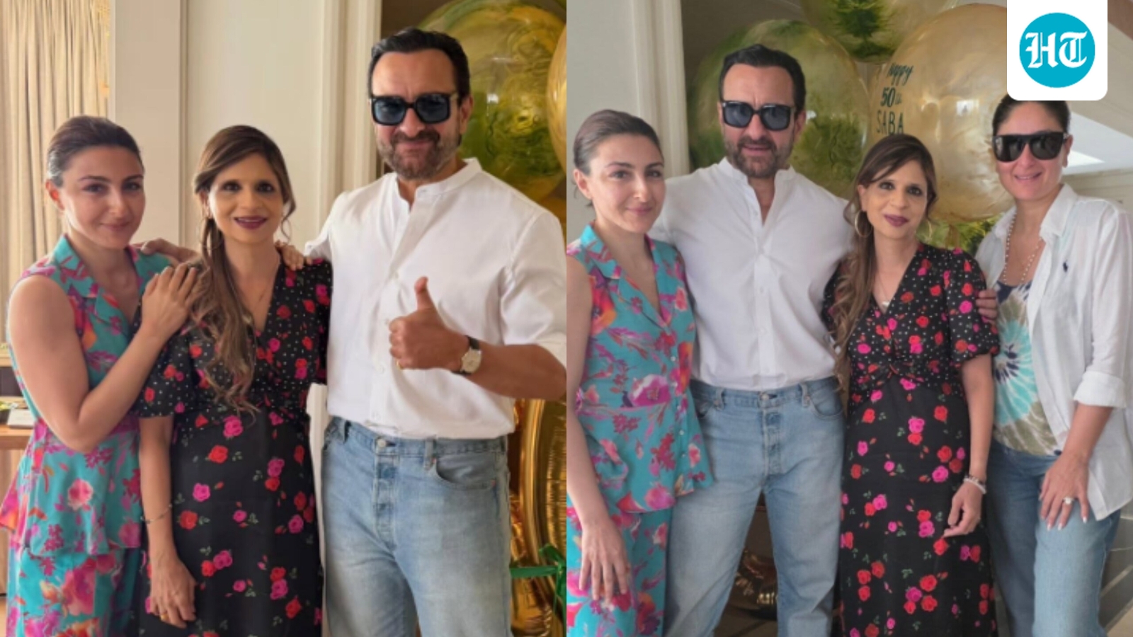 Inside Saba Pataudi's 50th birthday bash: Soha hosted lunch, Saif Ali Khan and Kareena Kapoor showered her with gifts