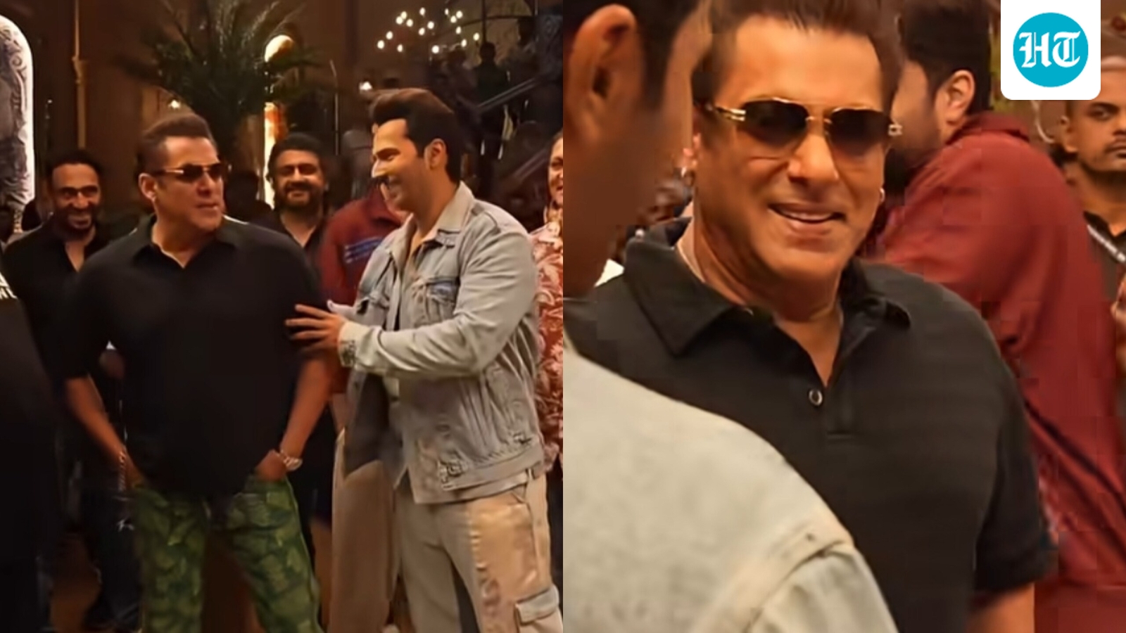 Varun Dhawan shares BTS with ‘India’s biggest kunwara' Salman Khan from Vyah Karwado Ji shoot, gets playfully roasted