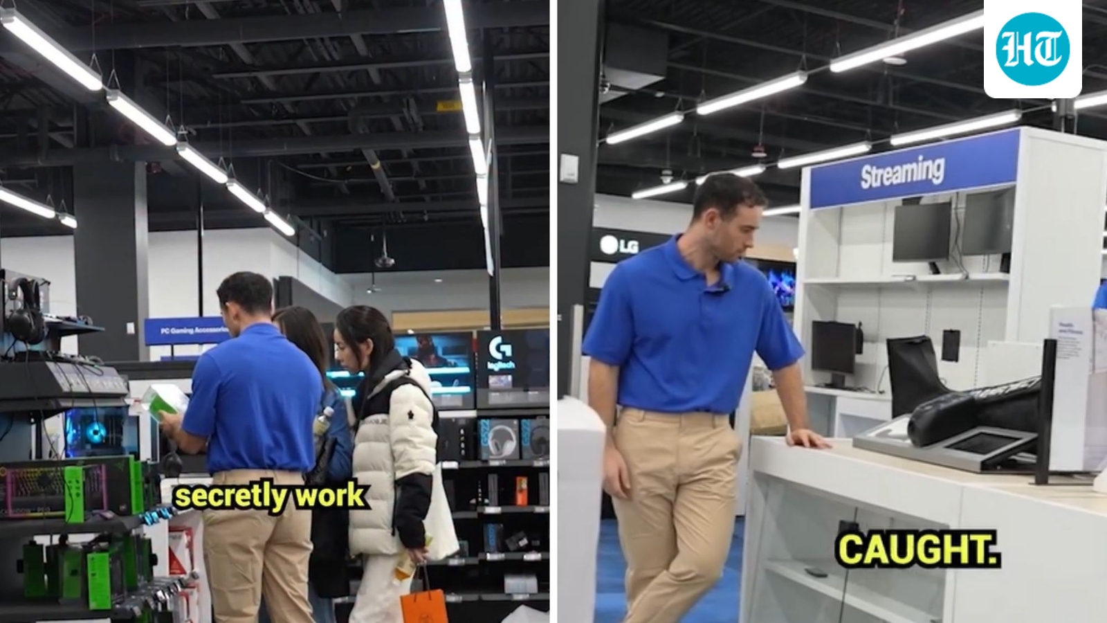 YouTuber goes undercover as Best Buy employee and makes two sales before getting caught