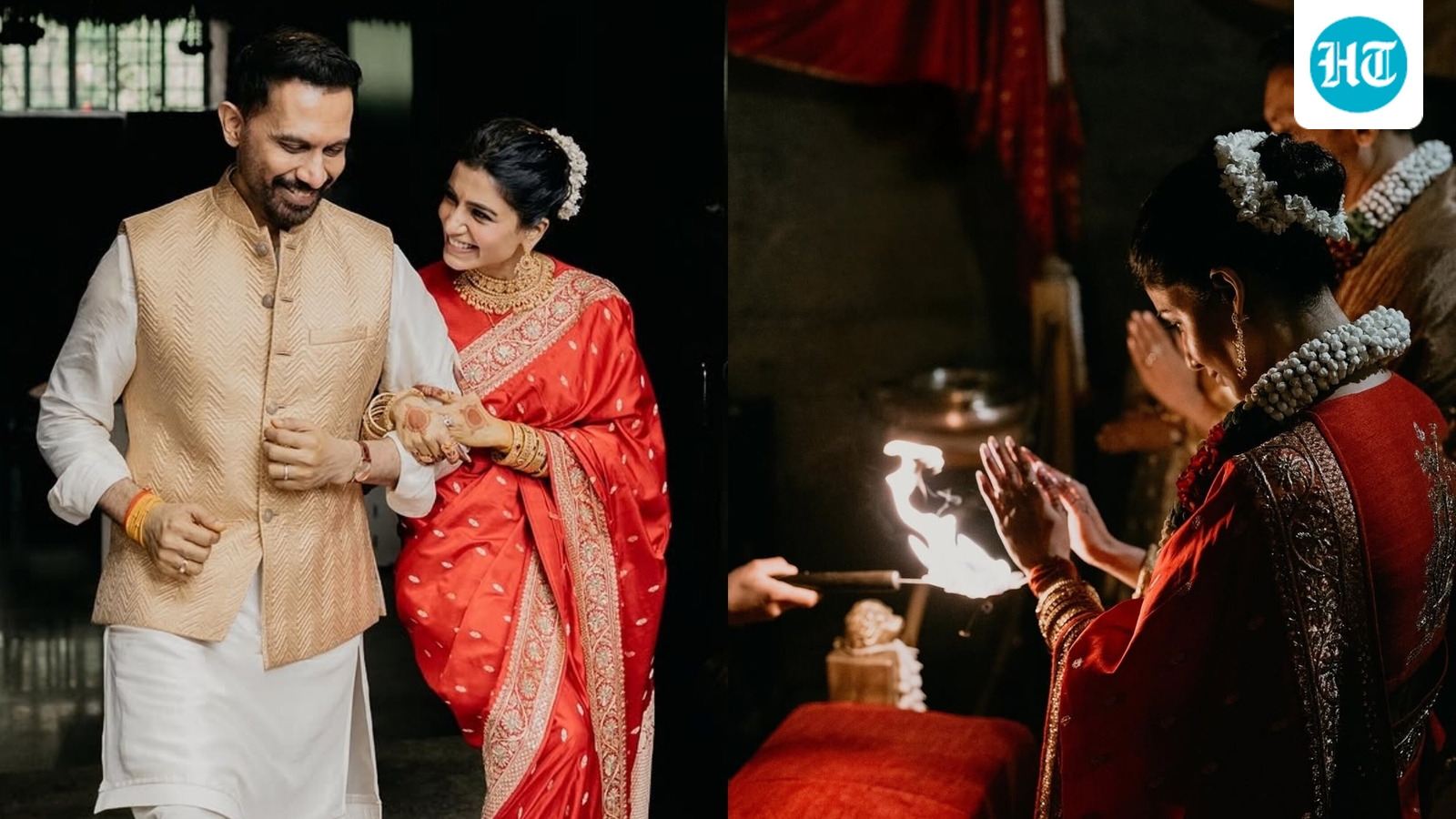 Samantha Ruth Prabhu shares beautiful wedding pictures with husband Raj Nidimoru, flaunts giant ring