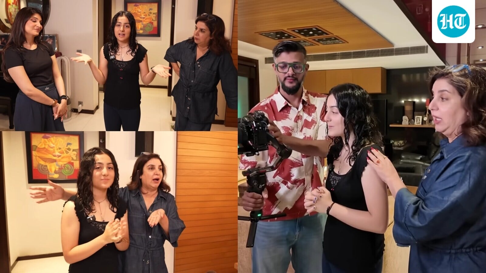 ‘After Deepika Padukone I have launched you’: Says Farah Khan as Ranbir Kapoor’s niece Samara makes her retake a shot