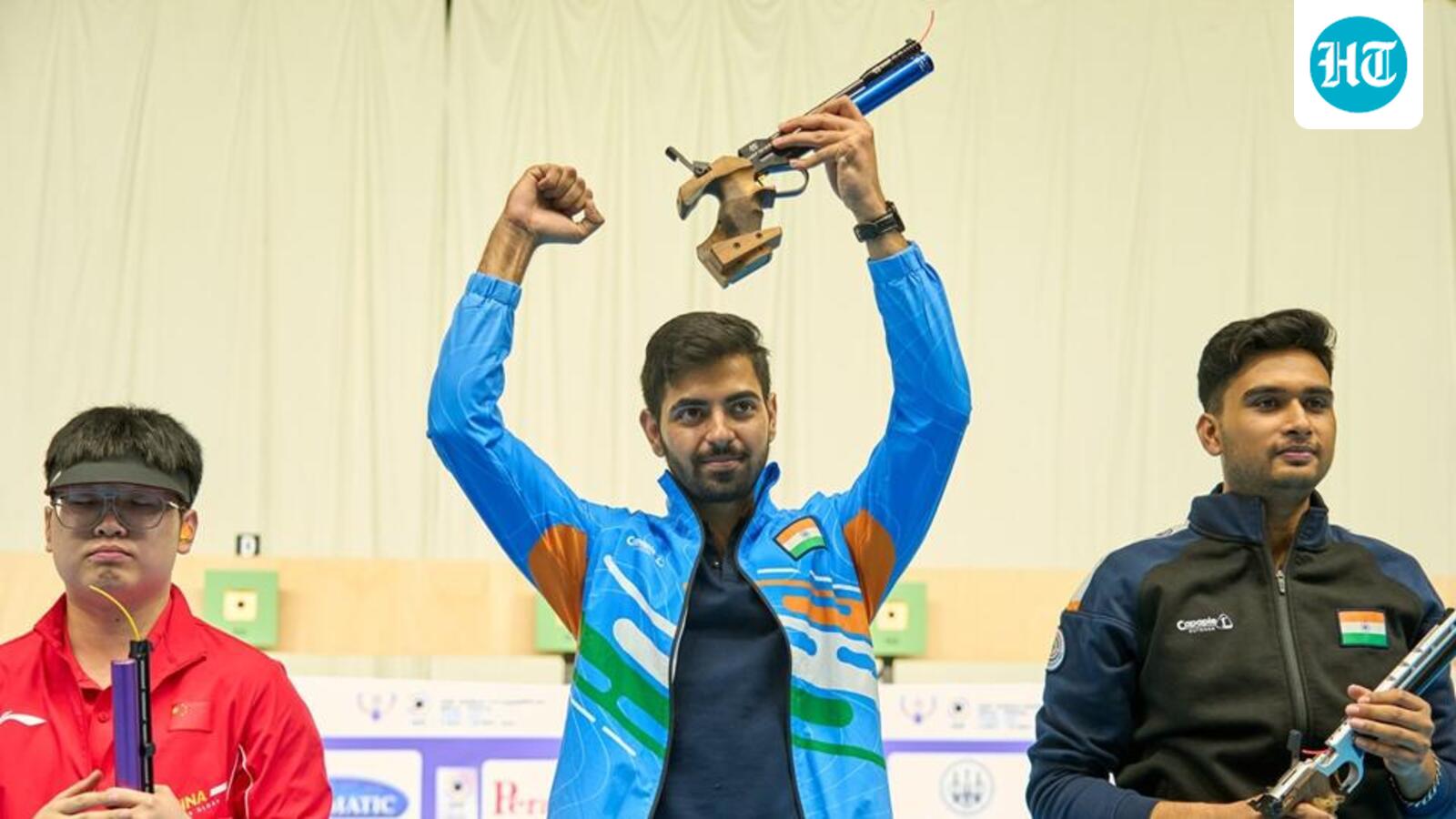 Samrat Rana scripts history, wins first gold medal in 10m air pistol