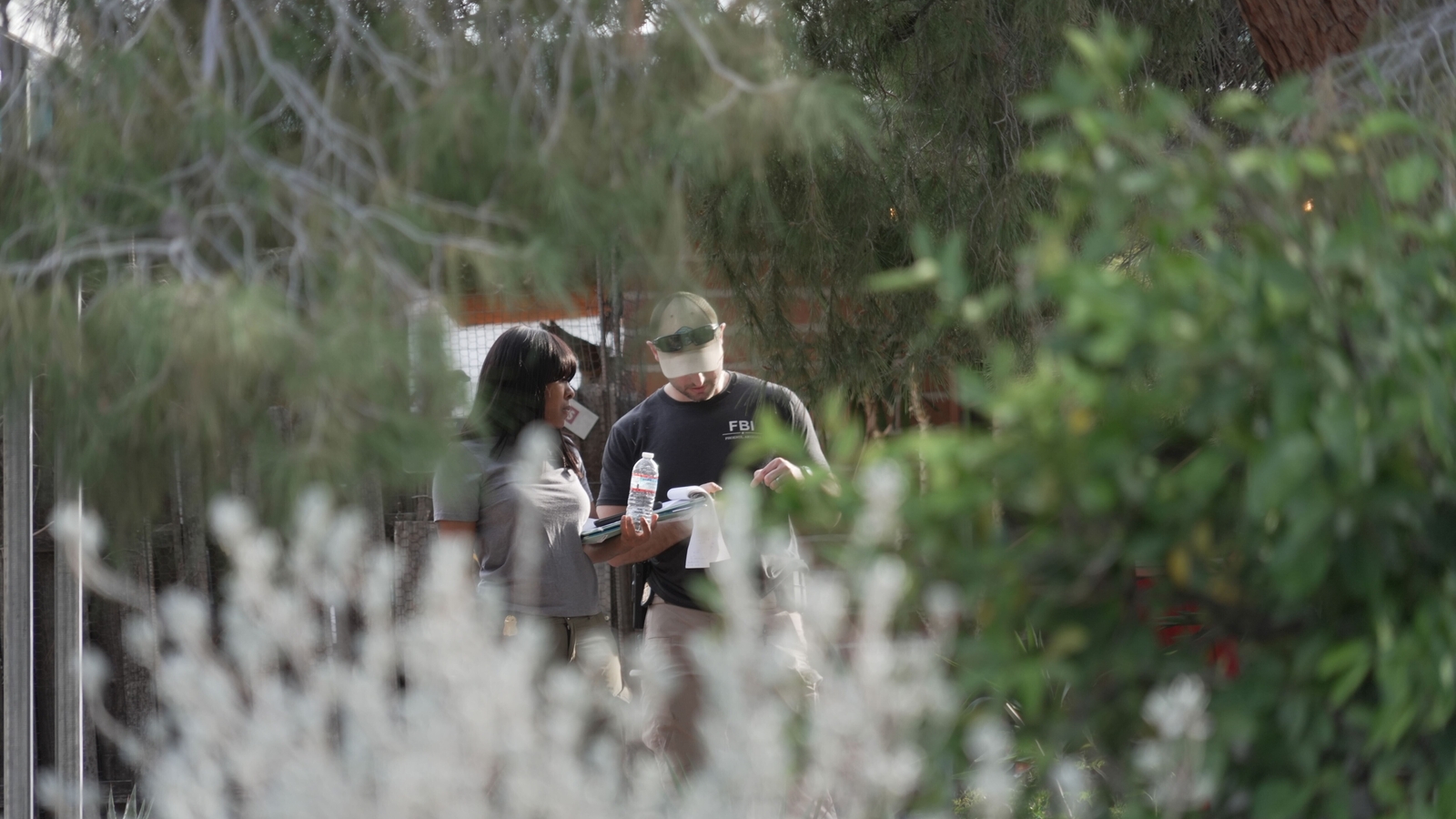 Annie Guthrie’s neighbors speak out as FBI searches through brush near her home, SWAT vehicles spotted