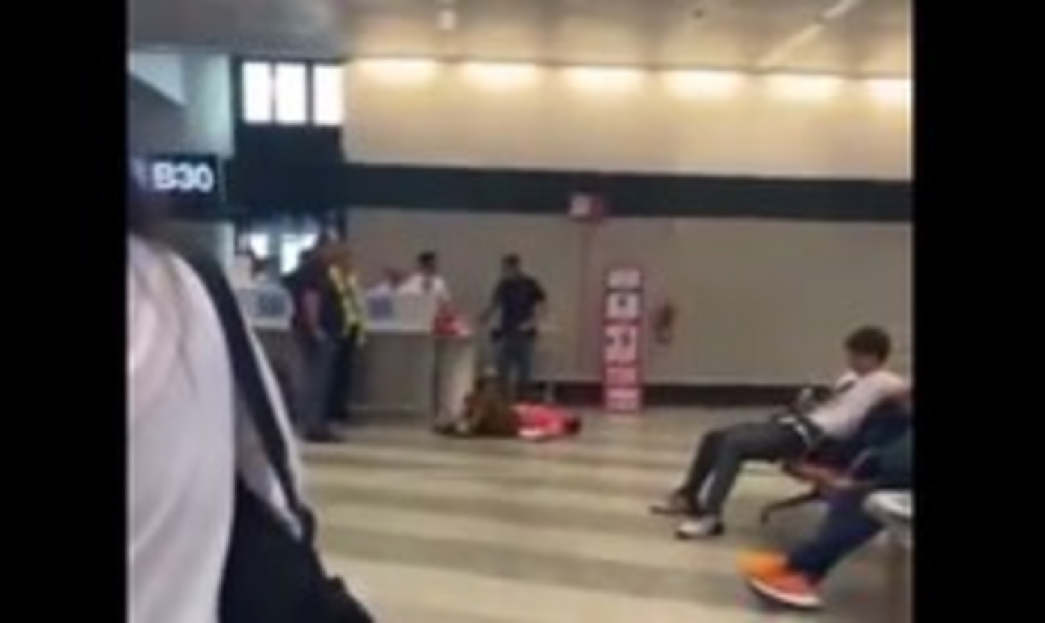 Chinese woman throws dramatic tantrum at Italy airport after being told her luggage was overweight. Video