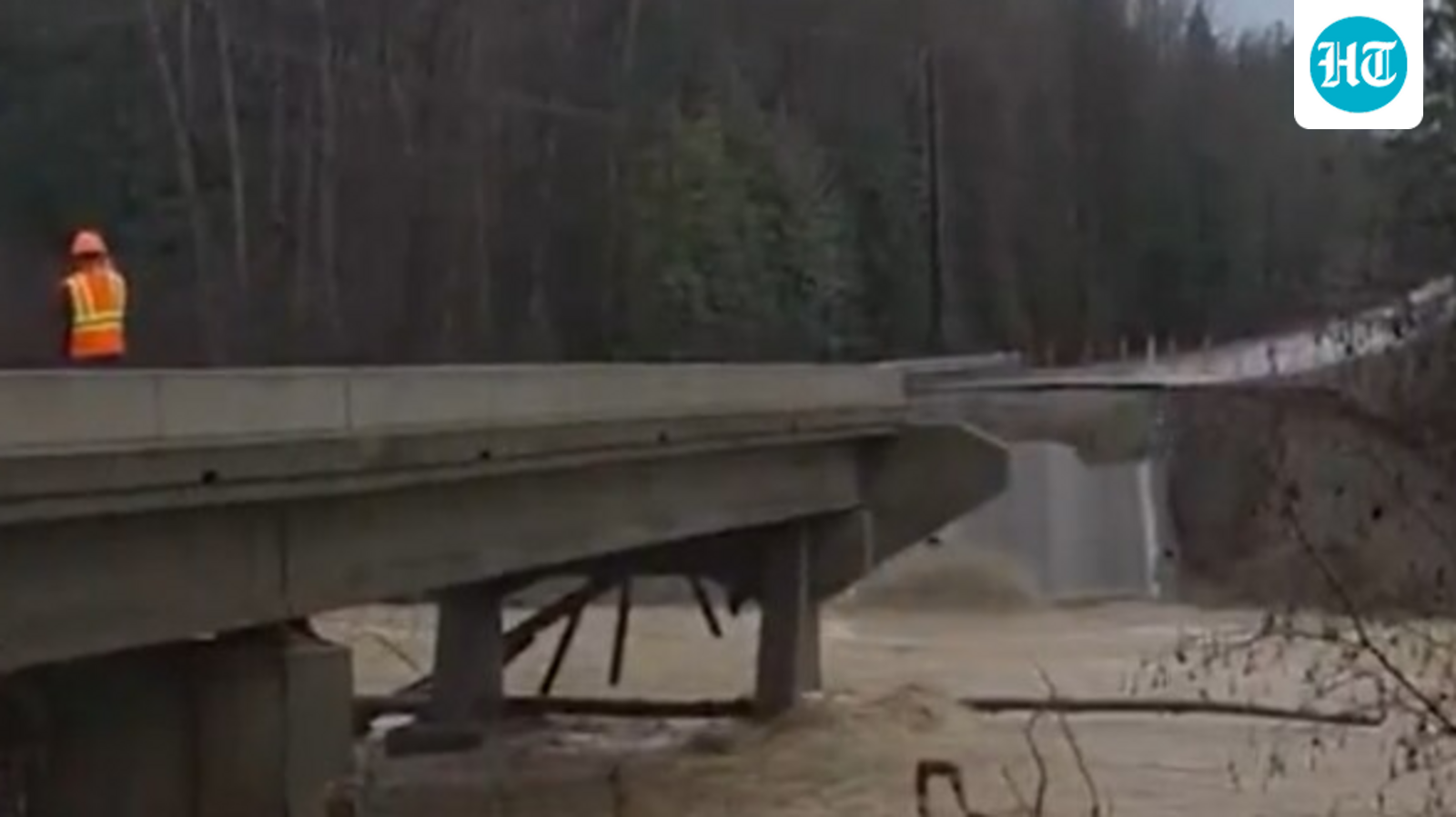 Libby, Montana bridge collapses in shocking video due to raging flood | Watch